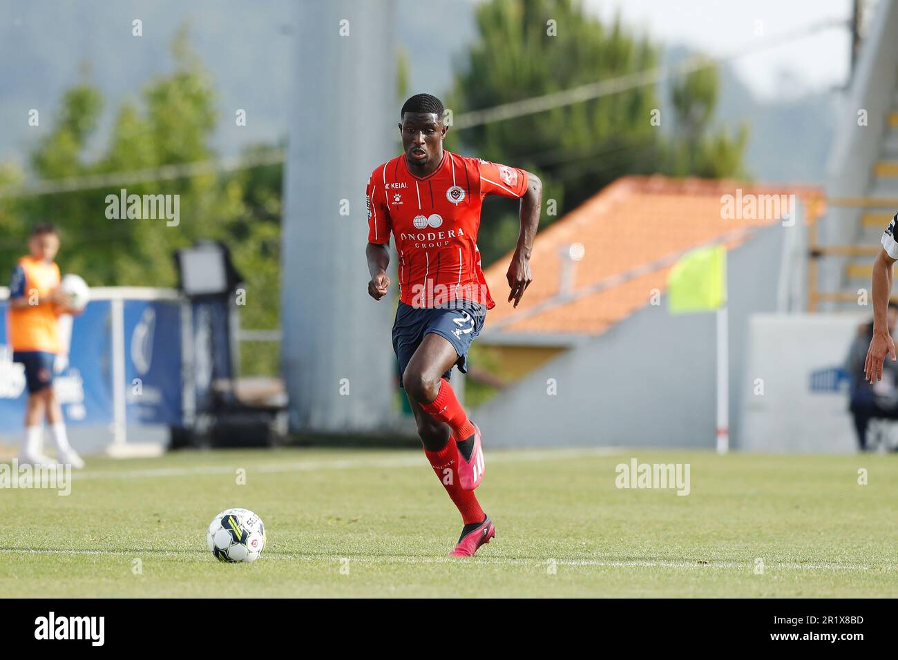 Oliveira de Azemeis, Portugal. 12th Feb, 2023. Kazu (Oliveirense)  Football/Soccer : Portugal Liga Portugal 2 SABSEG match between UD  Oliveirense 2-1 FC Porto B at the Estadio Carlos Osorio in Oliveira de