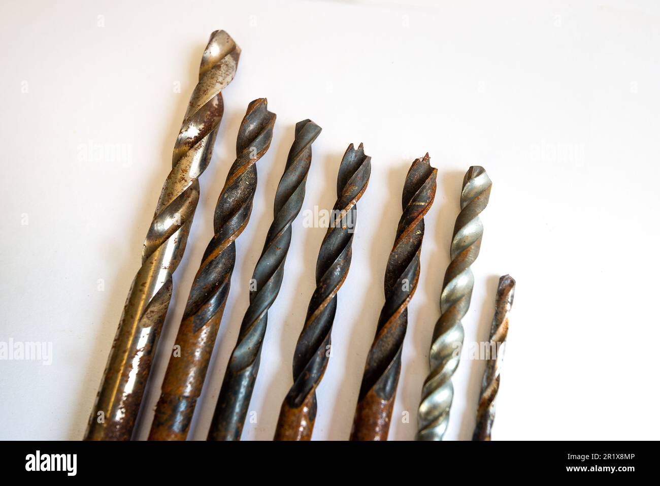 Realistic 3d Detailed Metallic Drill For Rock-drill Or Perforator Bits Set Tools Construction Work Drilling Hole Vector 148959210