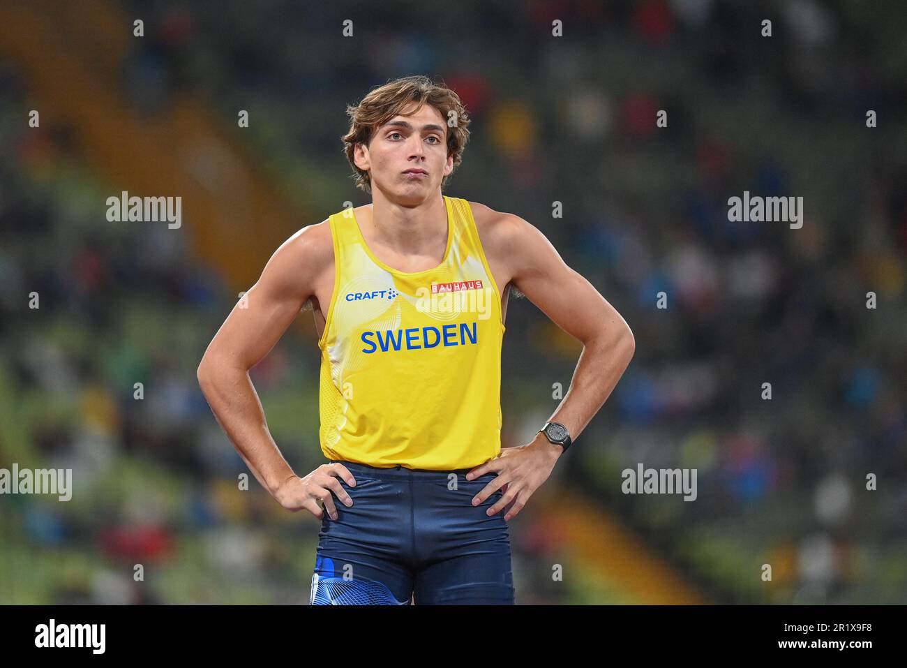 Armand Duplantis. Pole Vault Gold Medal. European Championships Munich