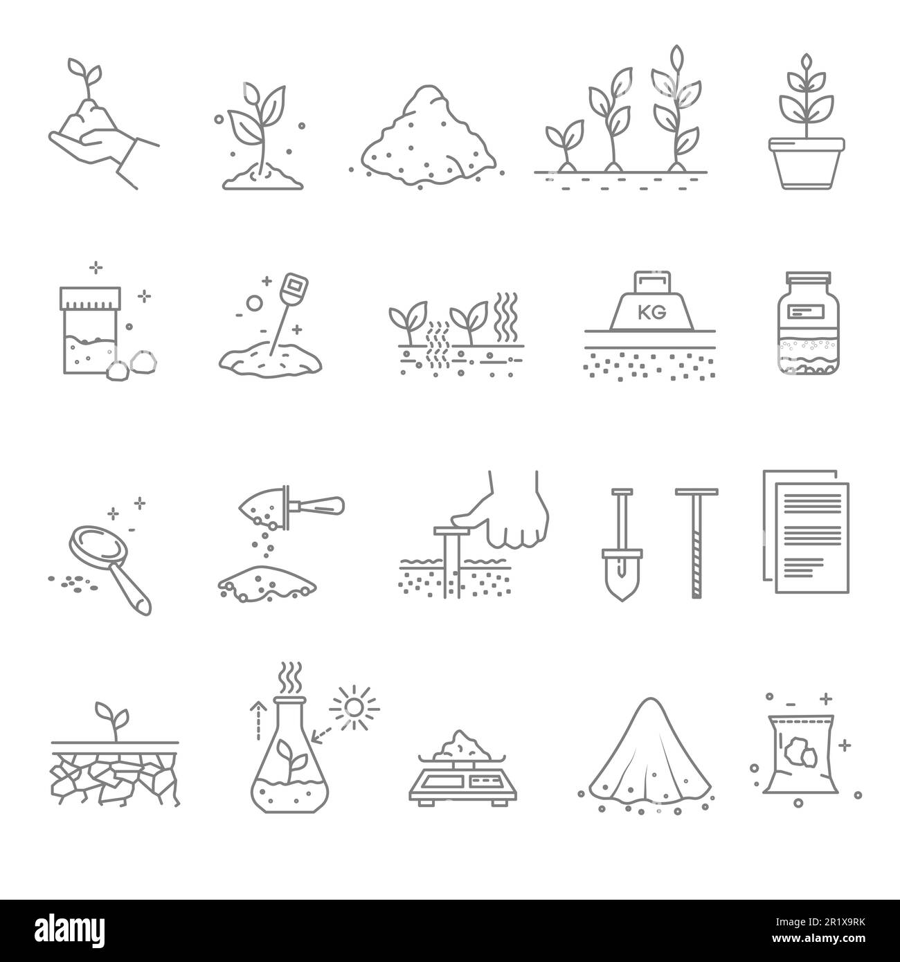 Geotechnical laboratory Stock Vector Images - Alamy