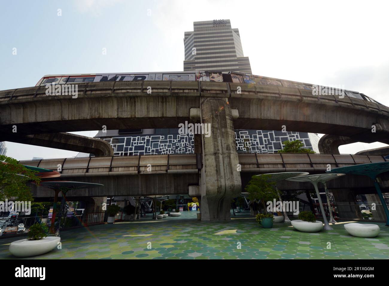 Siam Discovery shopping center near Siam Square in Bangkok, Thailand. Stock Photo