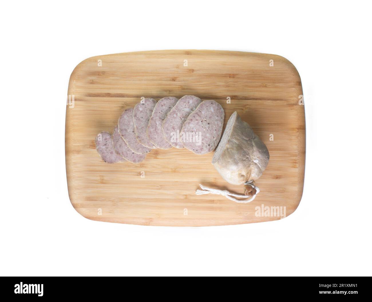 A paltruc or bull is the thickest sausage. It is a sausage made from the bladder or large