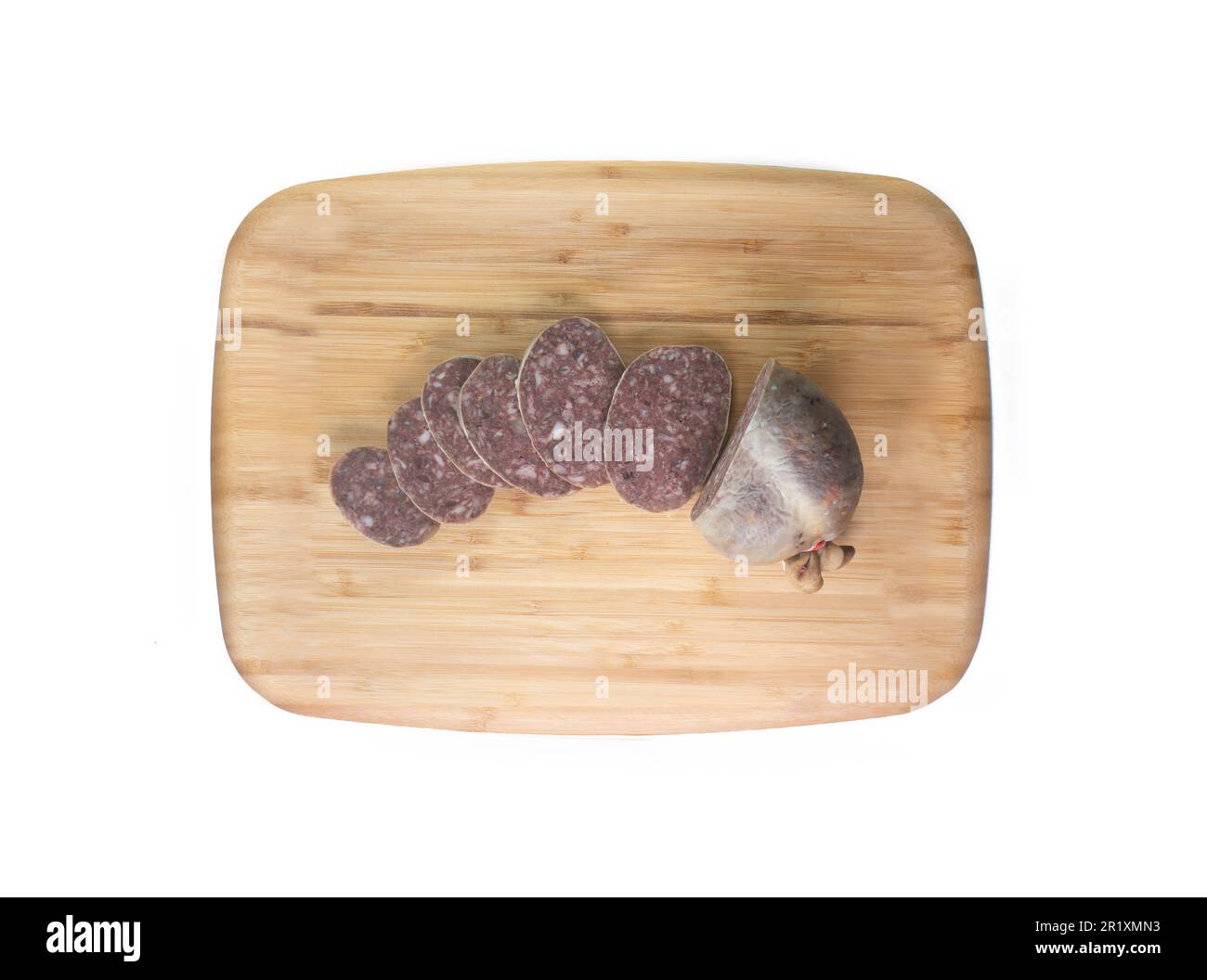 A paltruc or bull is the thickest sausage. It is a sausage made from the bladder or large