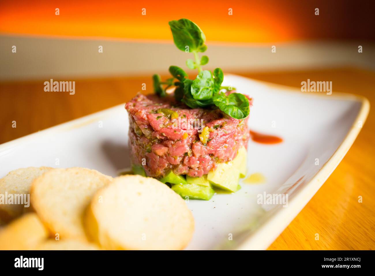 Steak tartare, steak tartare or beef tartare is a dish made from raw