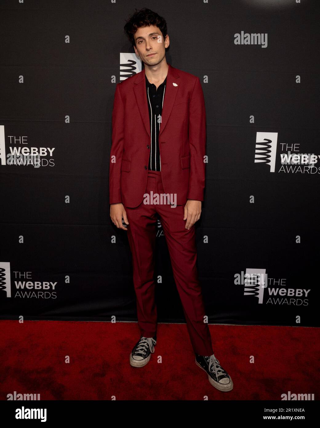 New York, USA. 15th May, 2023. Julian Shapiro-Barnum arrives on the red ...