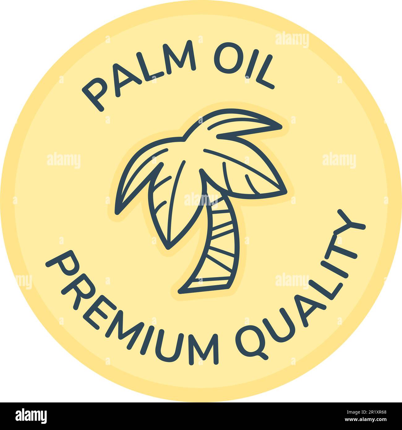 Palm plantation Stock Vector Images Alamy