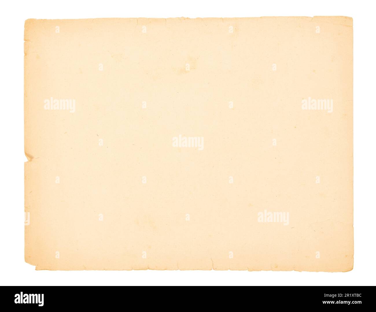 Old paper texture isolated on a white background Stock Photo - Alamy