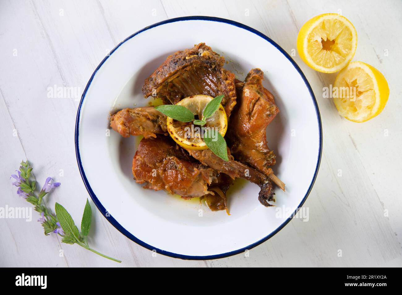 Fried rabbit hi-res stock photography and images - Alamy