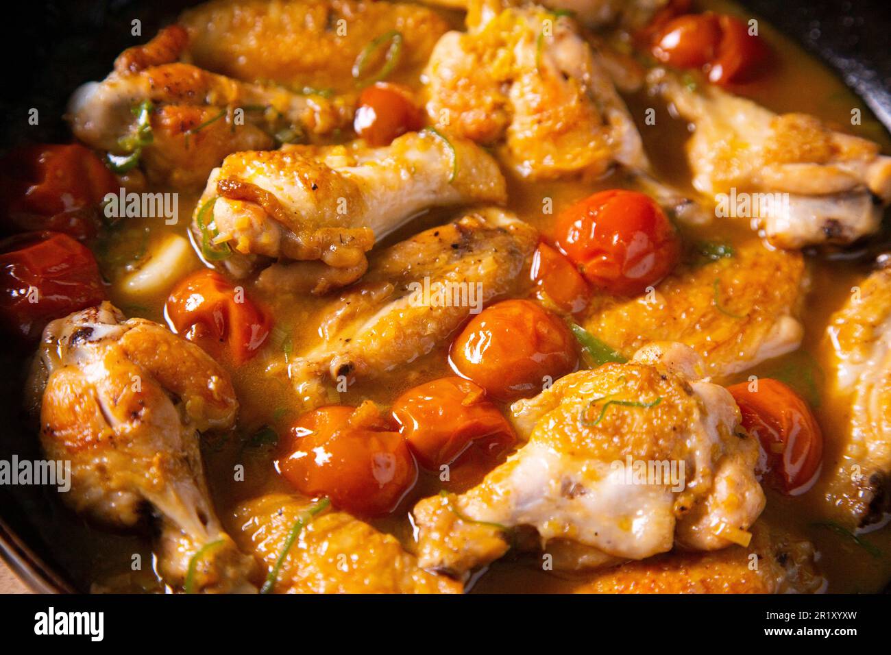Fried chicken wings tapa. Traditional recipe in spain Stock Photo Alamy