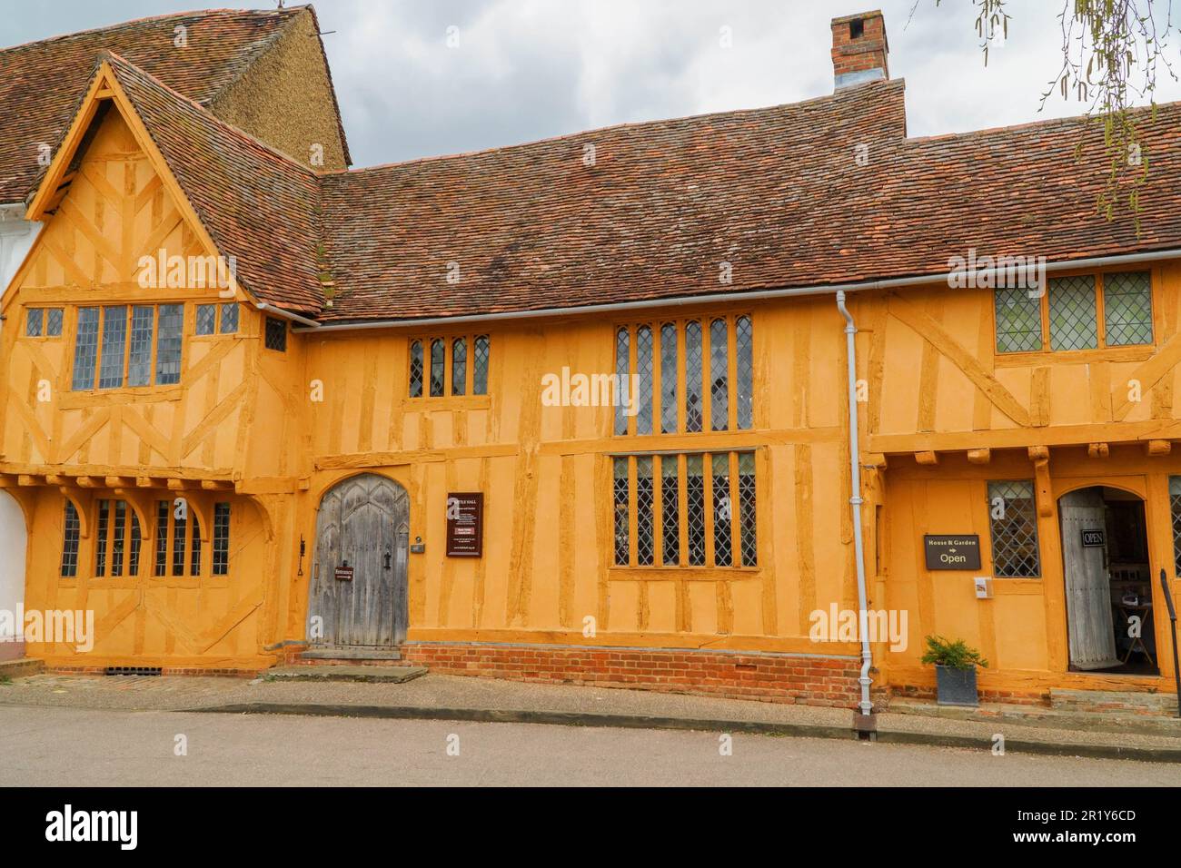 The 13th century Little Hall Museum one of the oldest Tudor timber