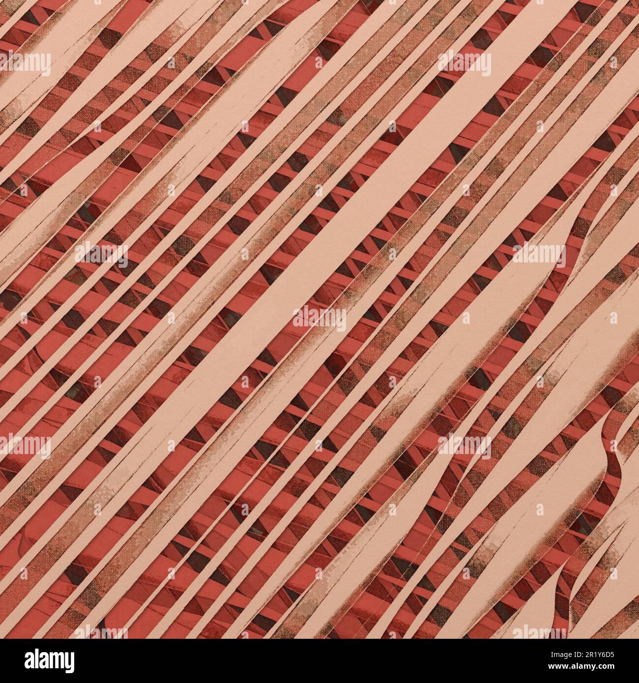 Abstract Scottish background texture colorful striped rectangular lines ...