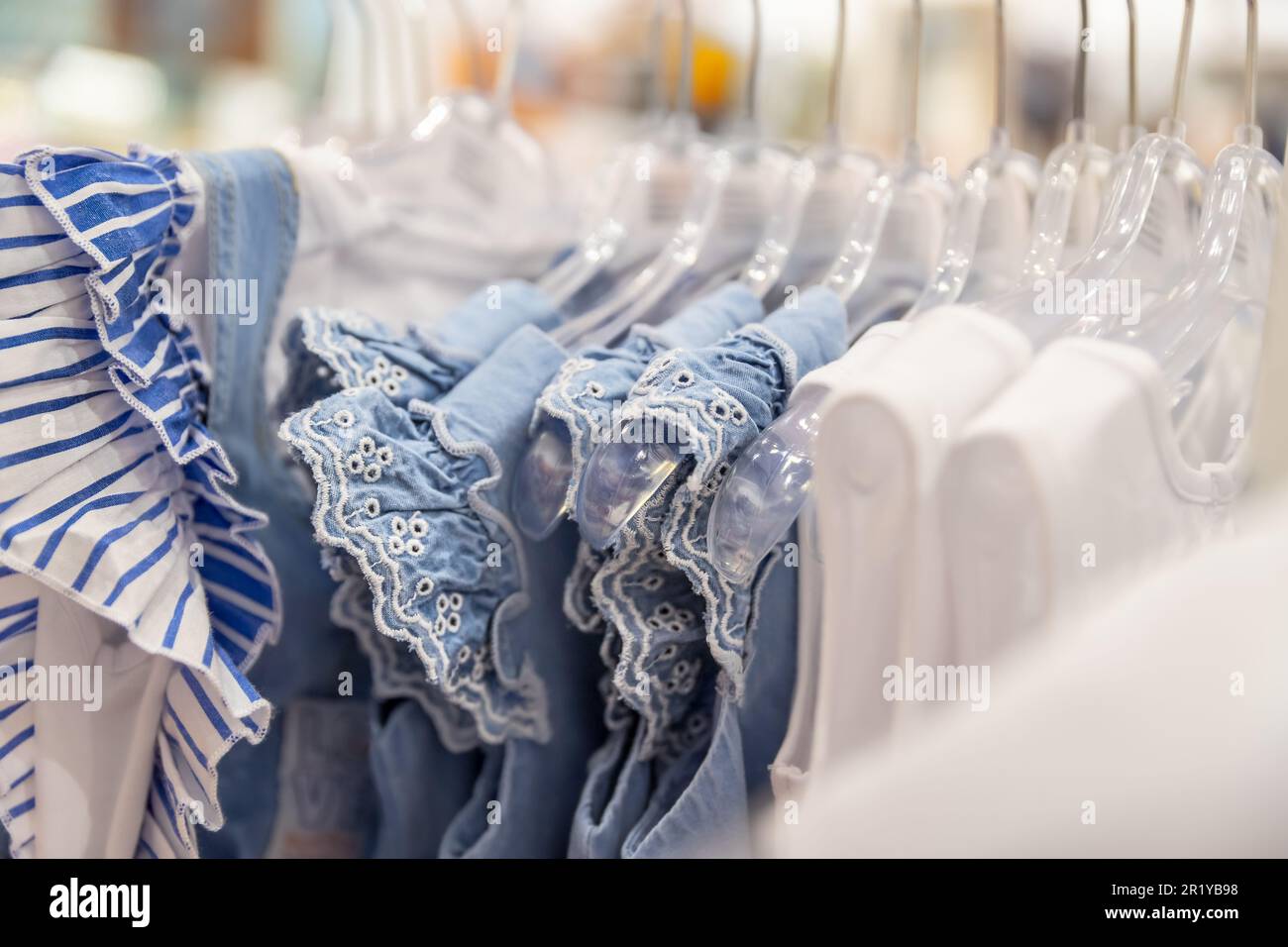 New collection of a kids clothing Stock Photo Alamy