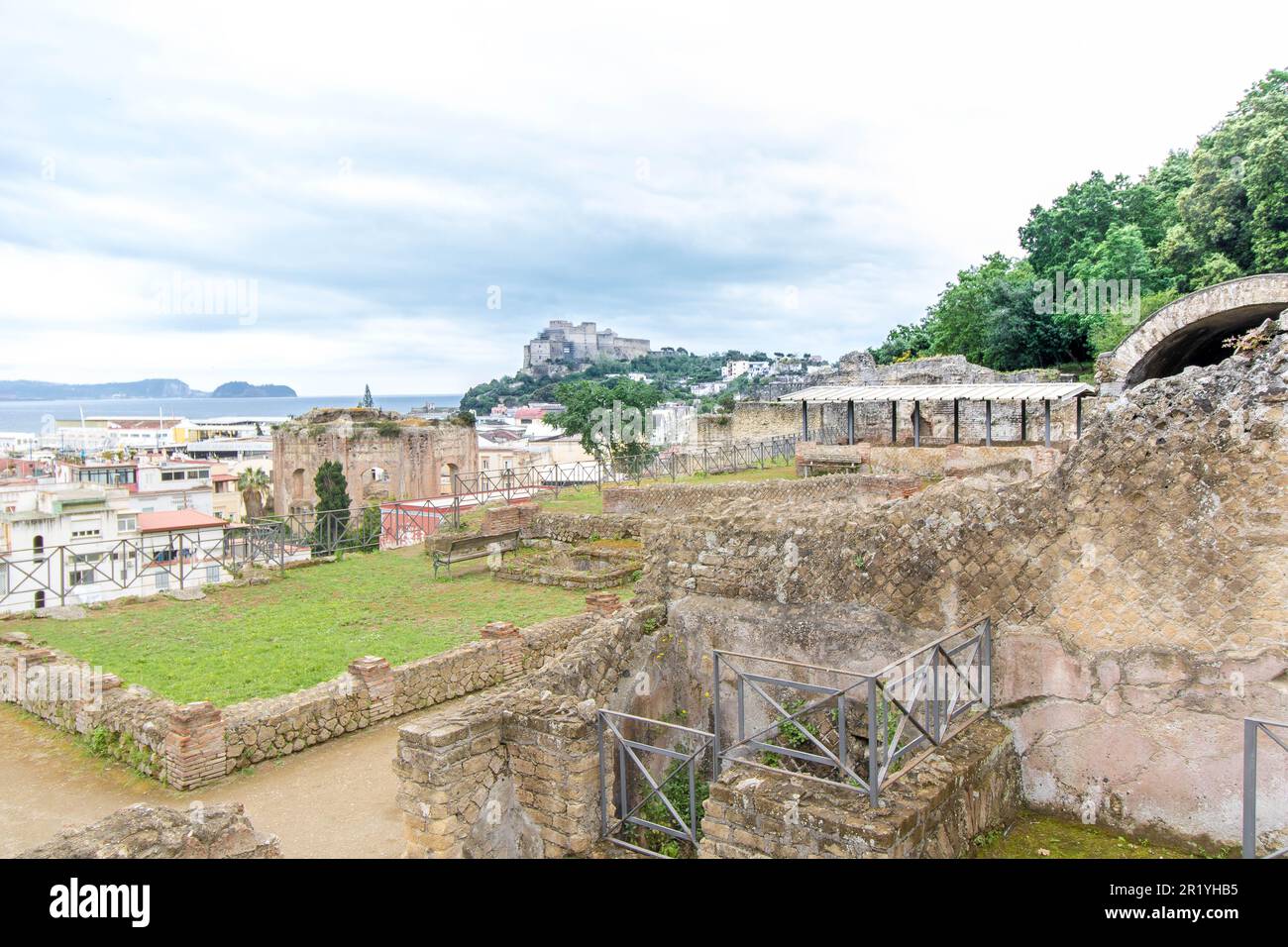 Bath of Baia archaeological park, Baia, Naples, Italy Stock Photo