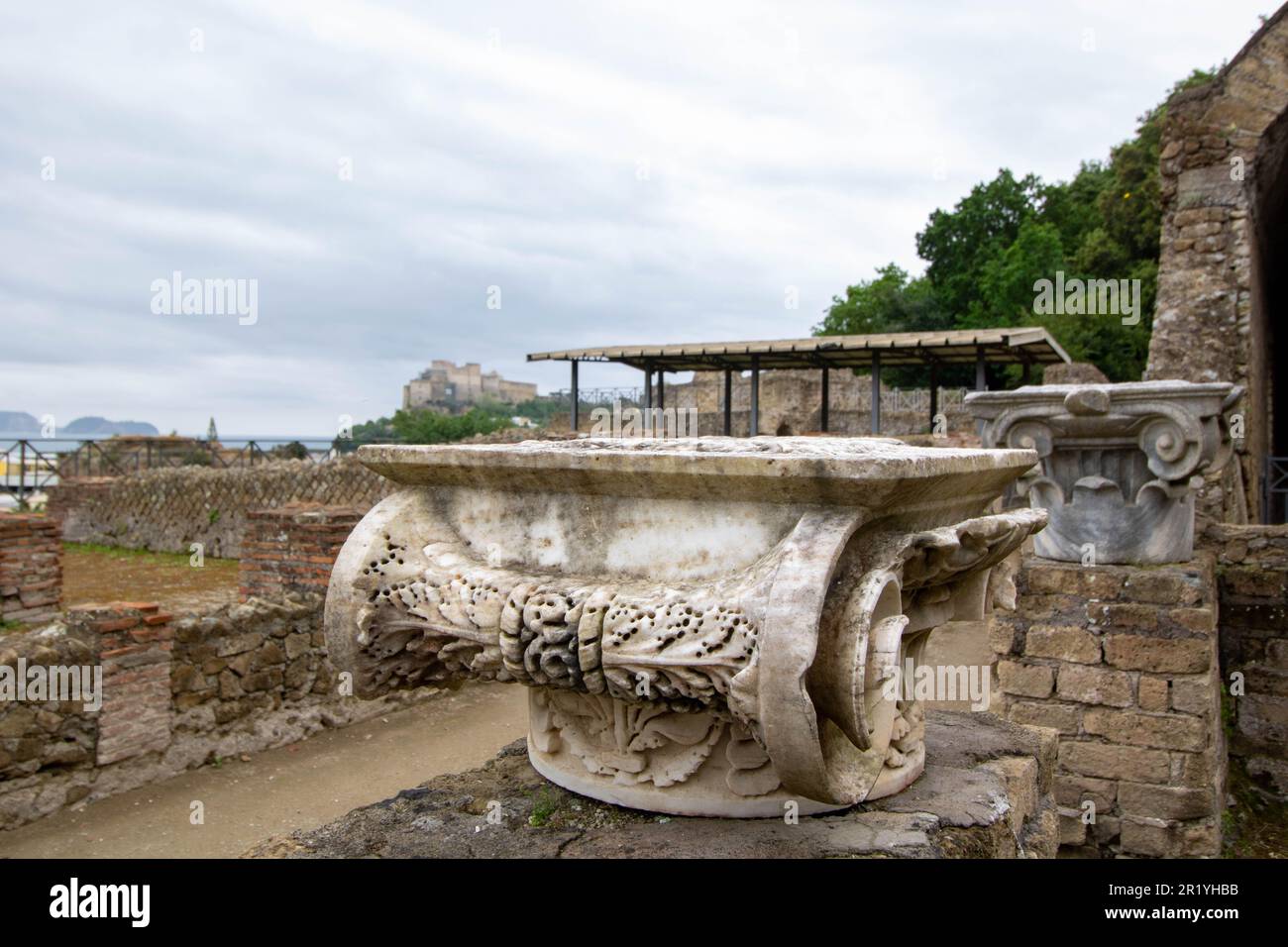 Bath of Baia archaeological park, Baia, Naples, Italy Stock Photo