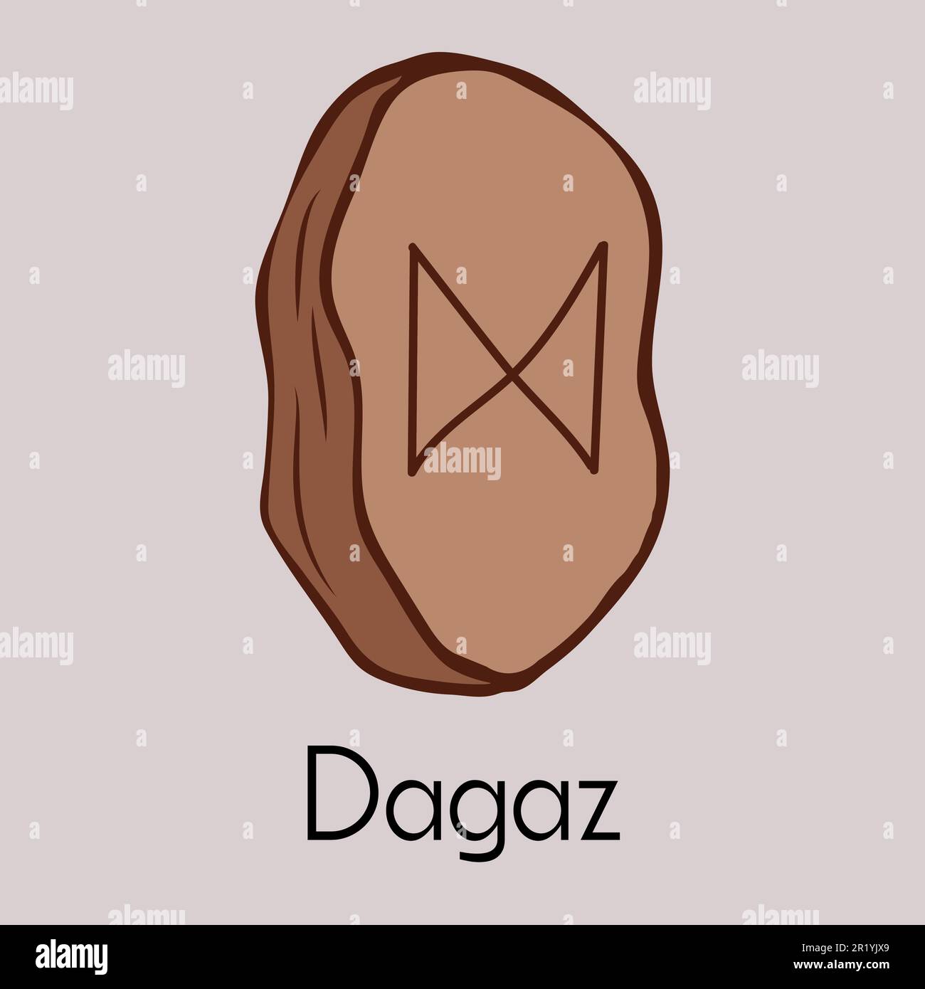 Dahaz Rune Rune Dagaz.Ancient Scandinavian runes.Runes senior futarka.Magic ...
