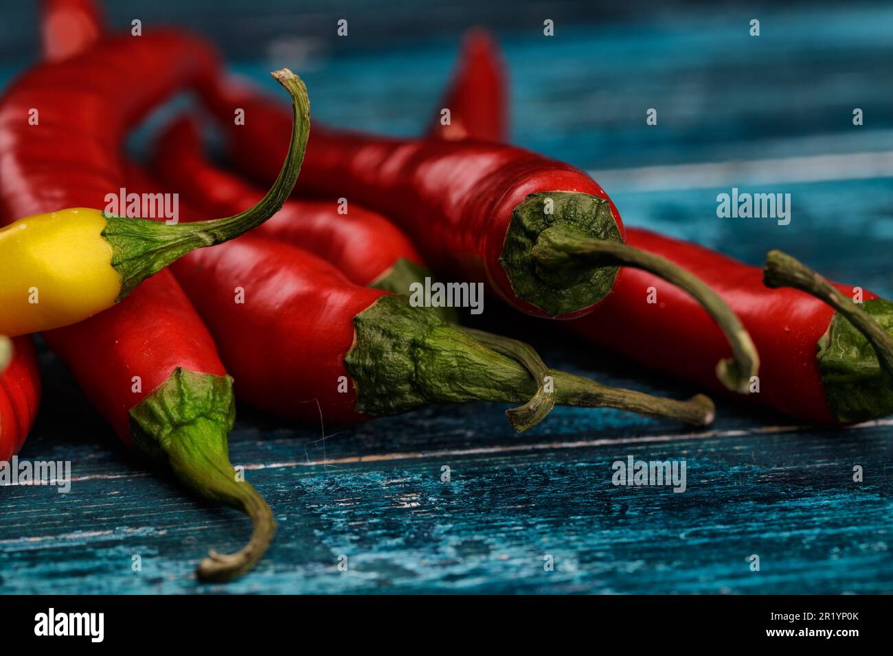Yellow chillies hi-res stock photography and images - Alamy