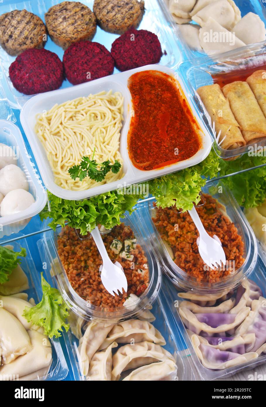 Prepackaged hi-res stock photography and images - Alamy