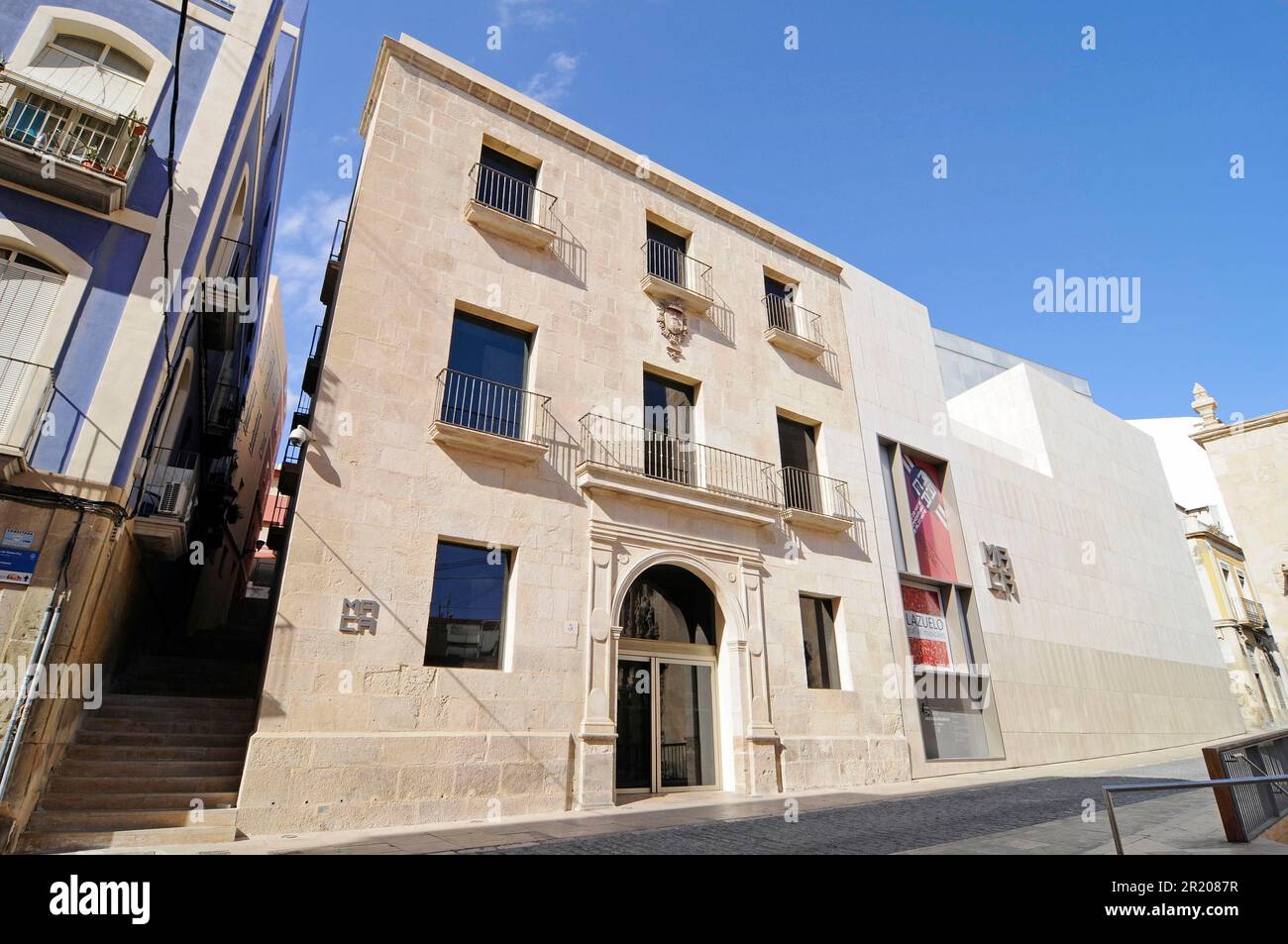 Maca, Museum of Contemporary Art, historic city, Alicante, Province of Alicante, Spain Stock Maca, Museum of Contemporary Art, historic city, Alicante, Province of Alicante, Spain Stock