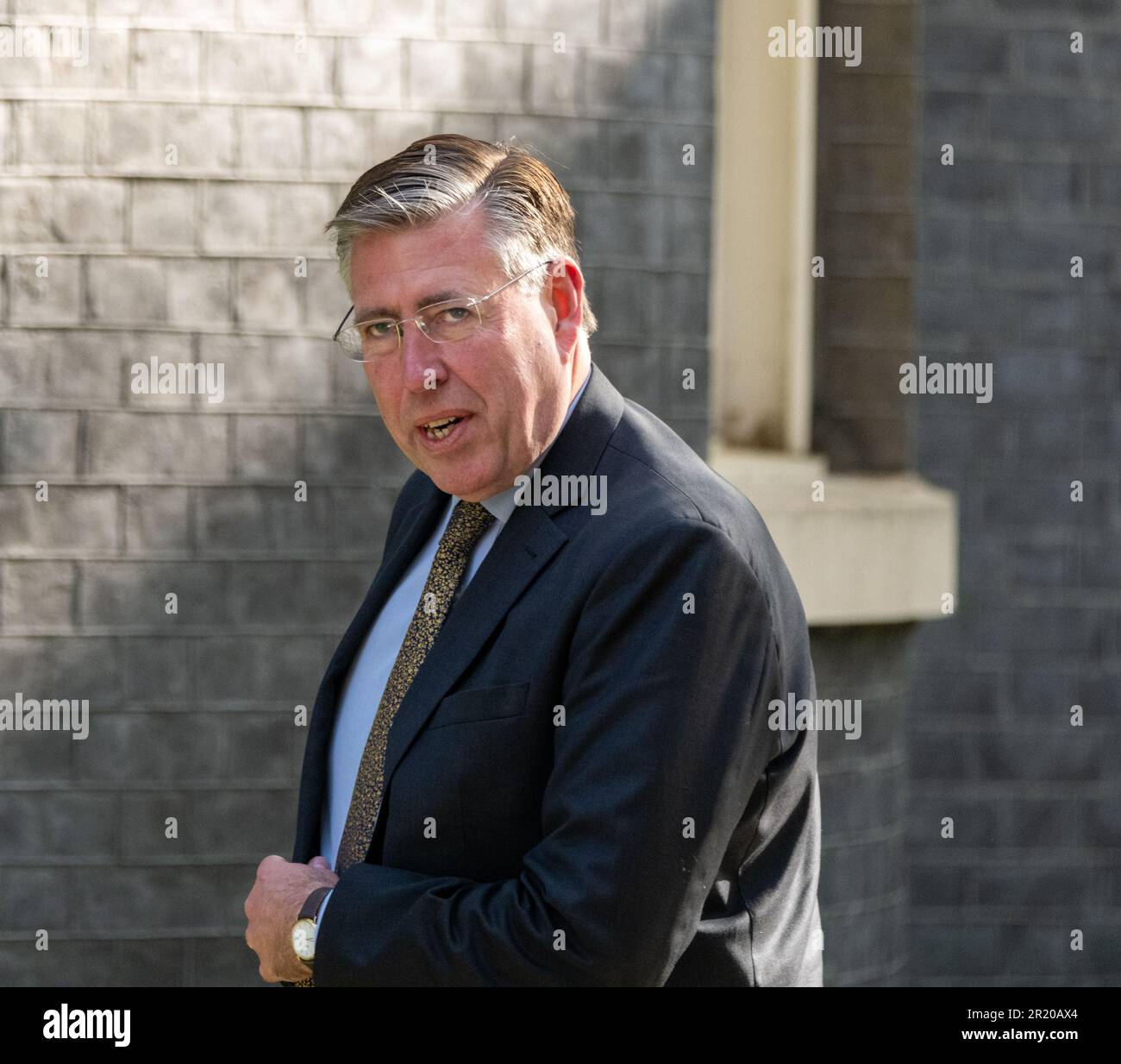 London, UK. 16th May, 2023. Sir Graham Brady Chair of the 1922 Committee at 10 Downing Street London. Credit: Ian Davidson/Alamy Live News Stock Photo