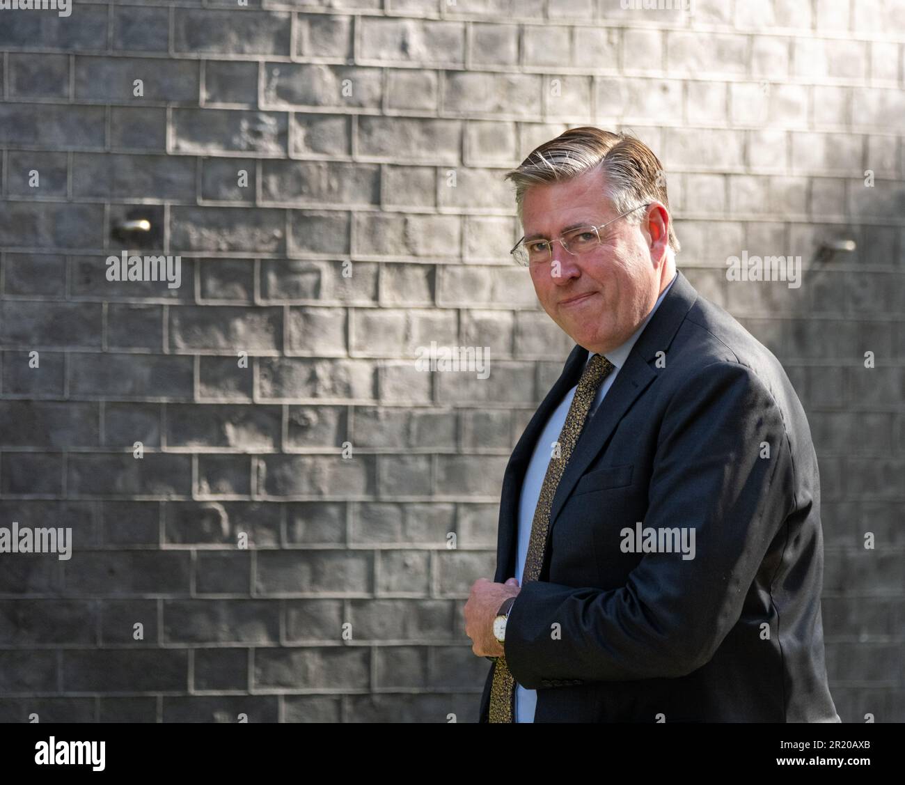 London, UK. 16th May, 2023. Sir Graham Brady, Chairman of the 1922 Committee at 10 Downing Street London. Credit: Ian Davidson/Alamy Live News Stock Photo