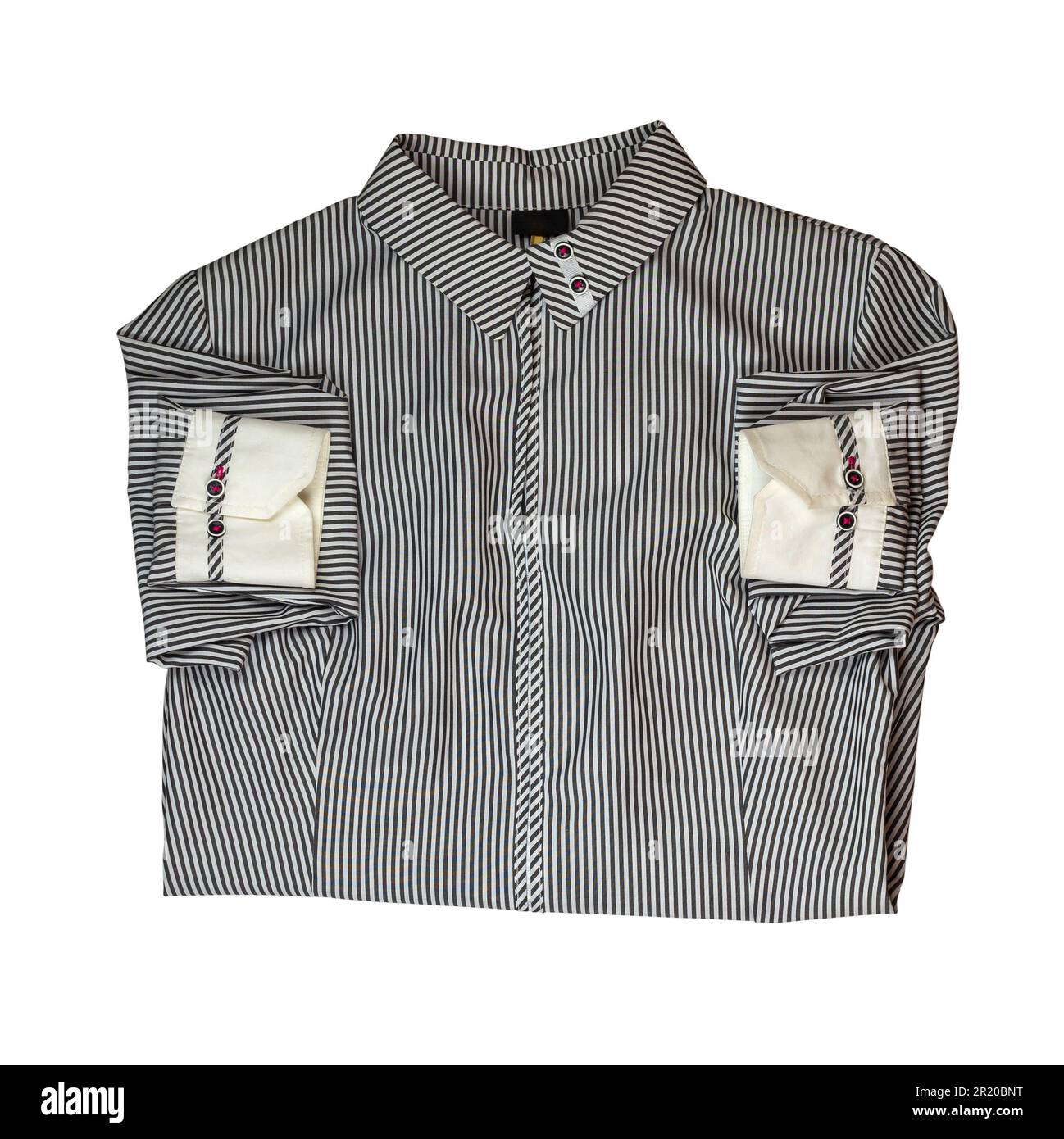 Black and white striped shirt hi-res stock photography and images - Alamy