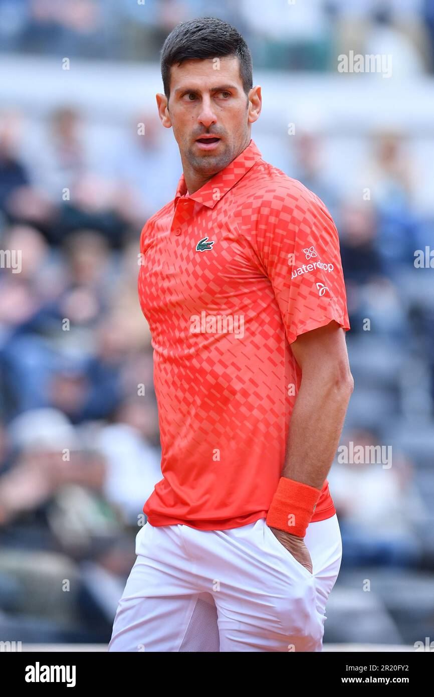 Rome, . 16th May, 2023. Novak Djokovic during the Internazionali BNL d