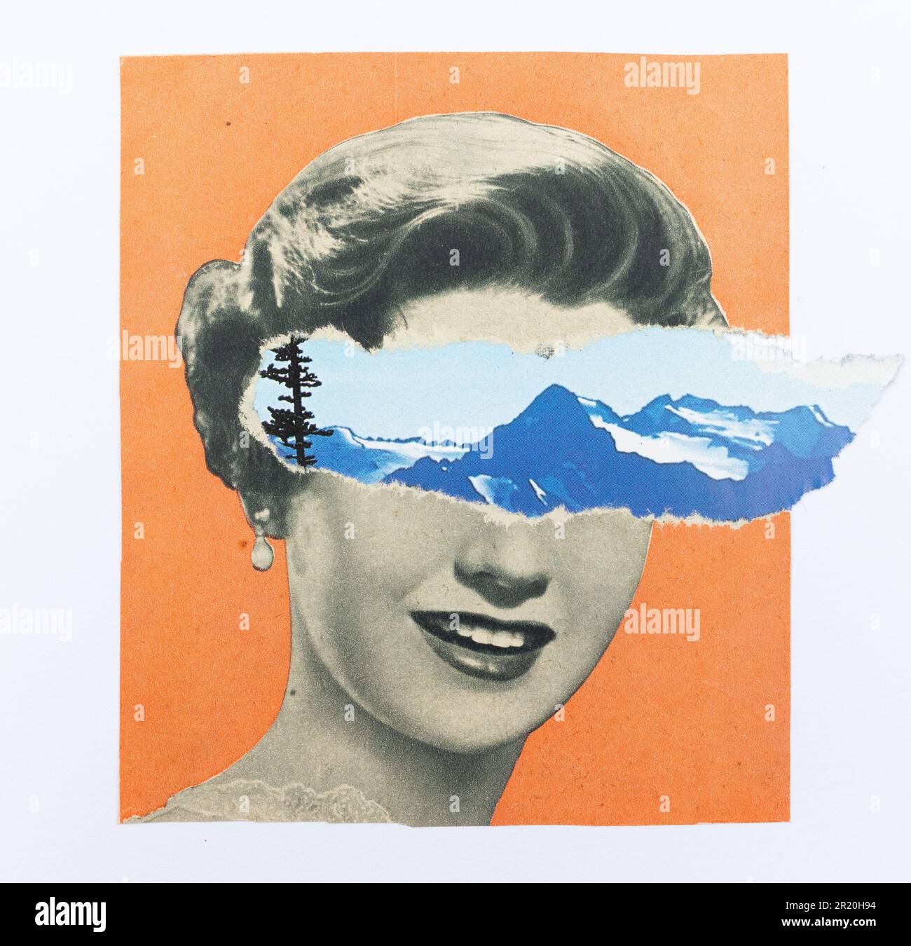 Art collage design hi-res stock photography and images - Alamy