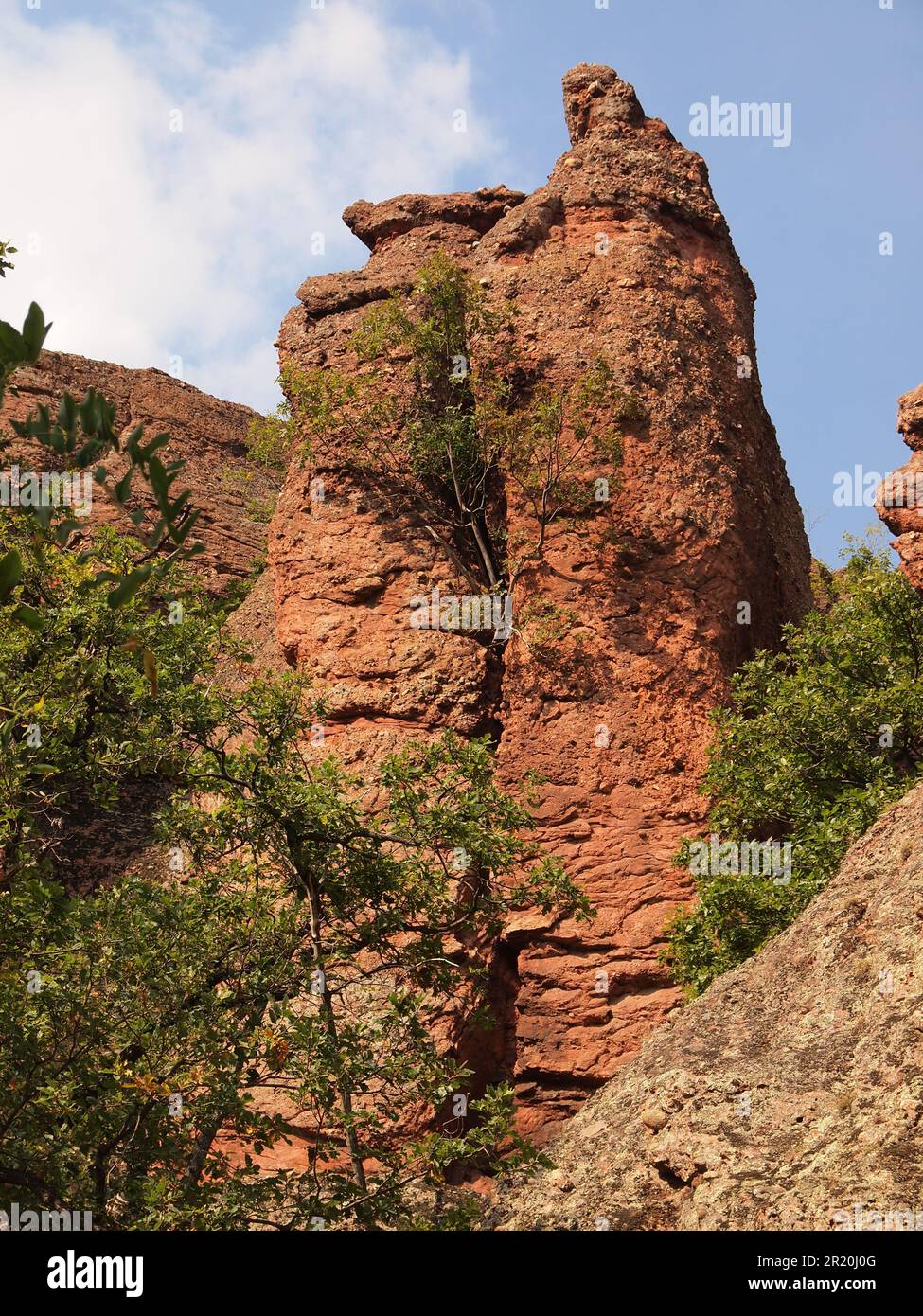 Belogradchik Rocks (Vidin Province, Bulgaria) Stock Photo