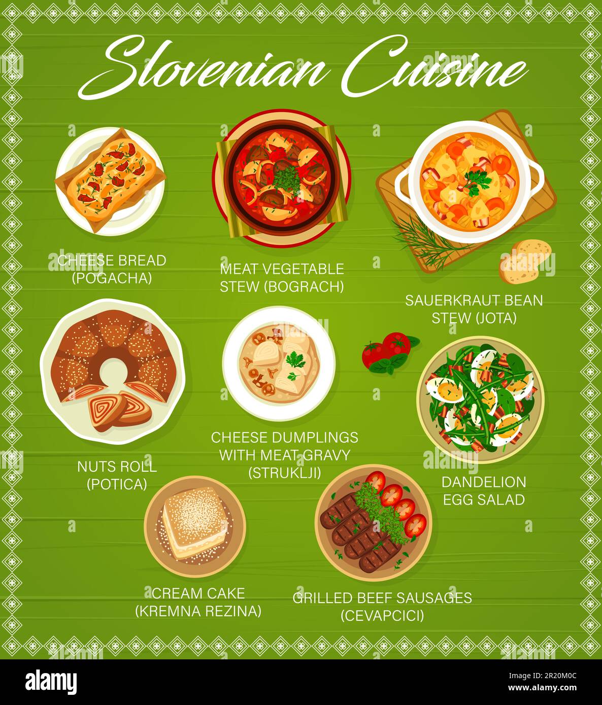 Cevapcici cevapcici Stock Vector Images - Alamy