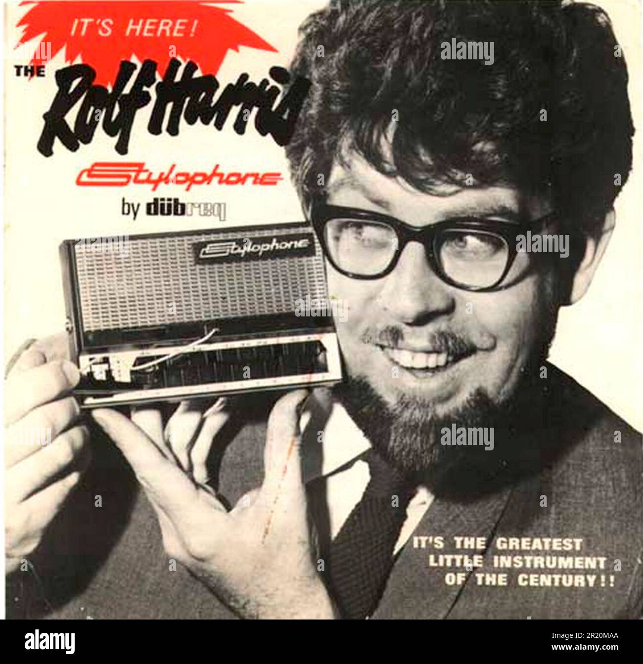 Rolf Harris stylophone advert c1972 Photo by Archive Stock Photo