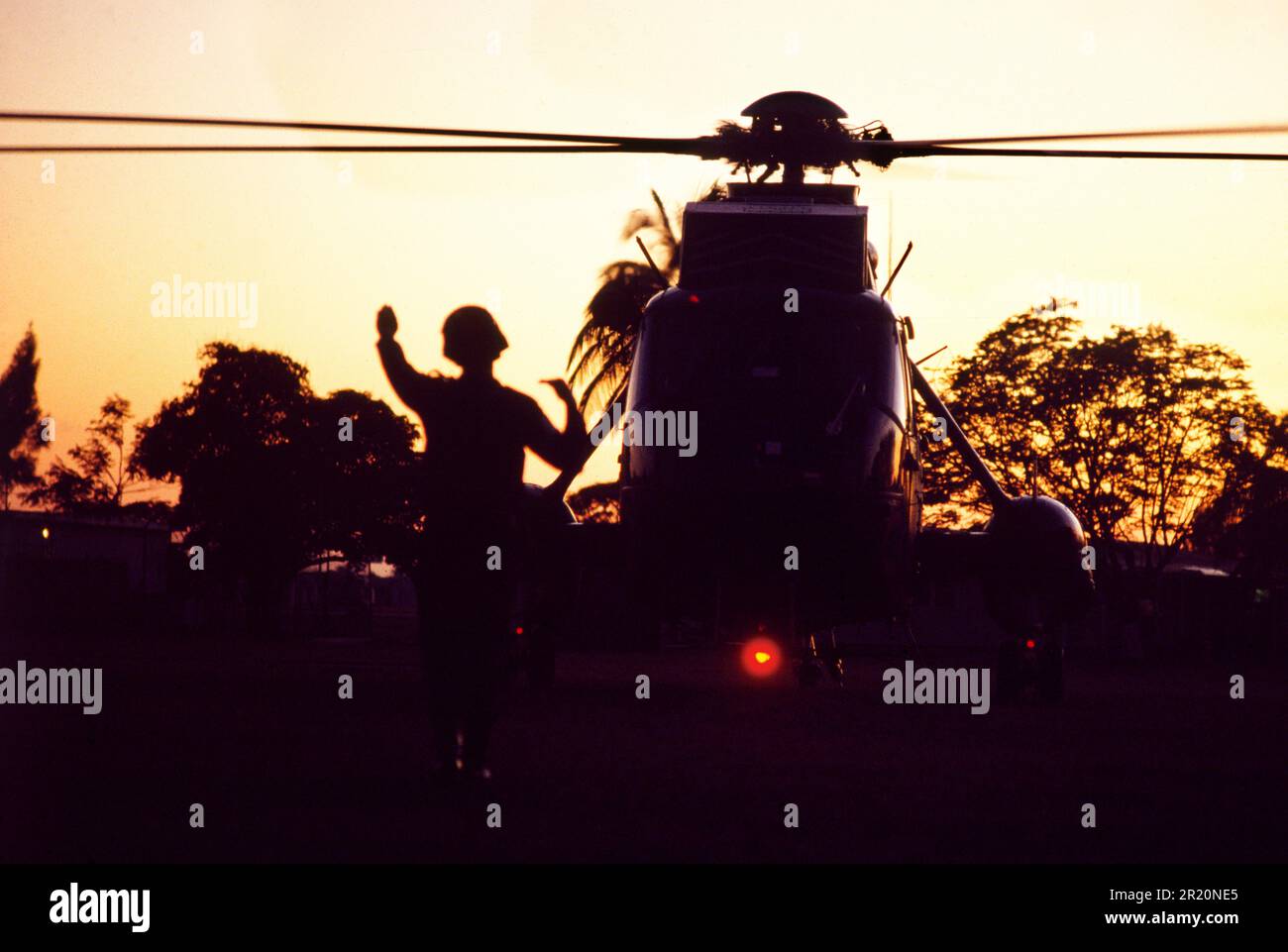 Navy helicopters taking off hi-res stock photography and images - Alamy