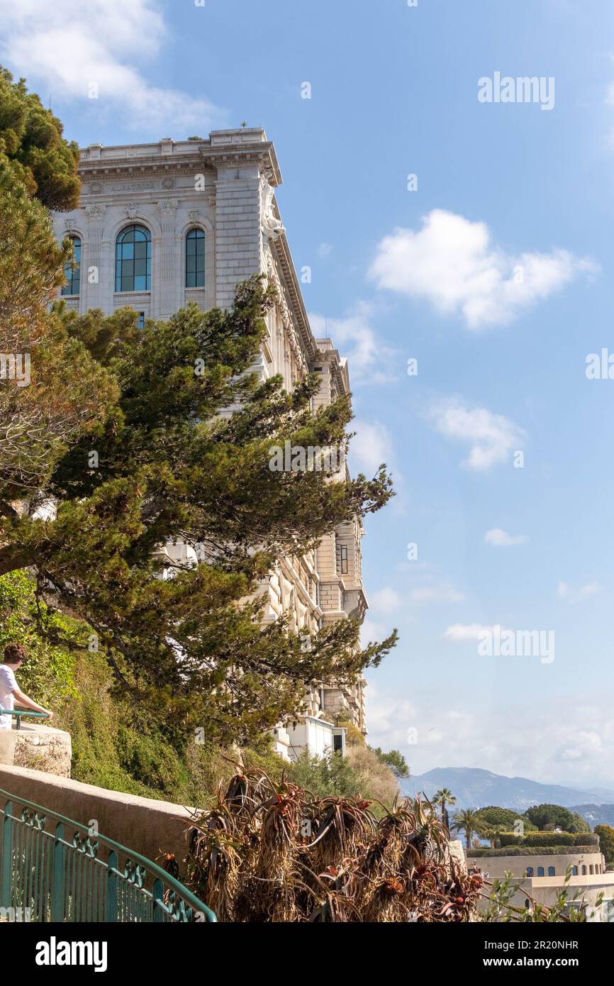 Monaco-Ville, Monaco, April 20th 2023:- A view of The Oceanographic