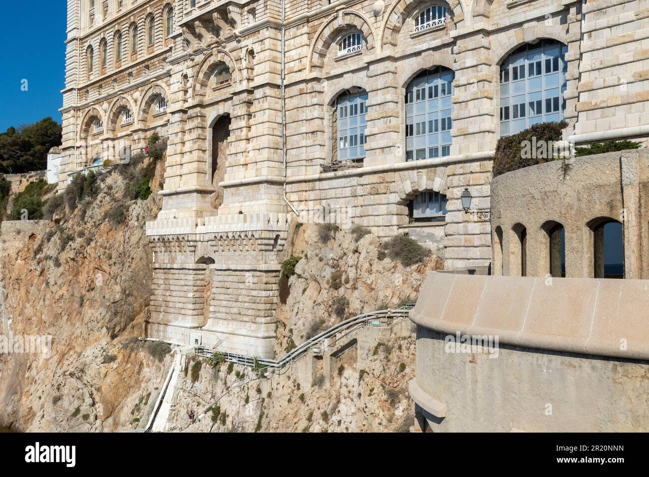 Monaco-Ville, Monaco, April 20th 2023:- A view of The Oceanographic