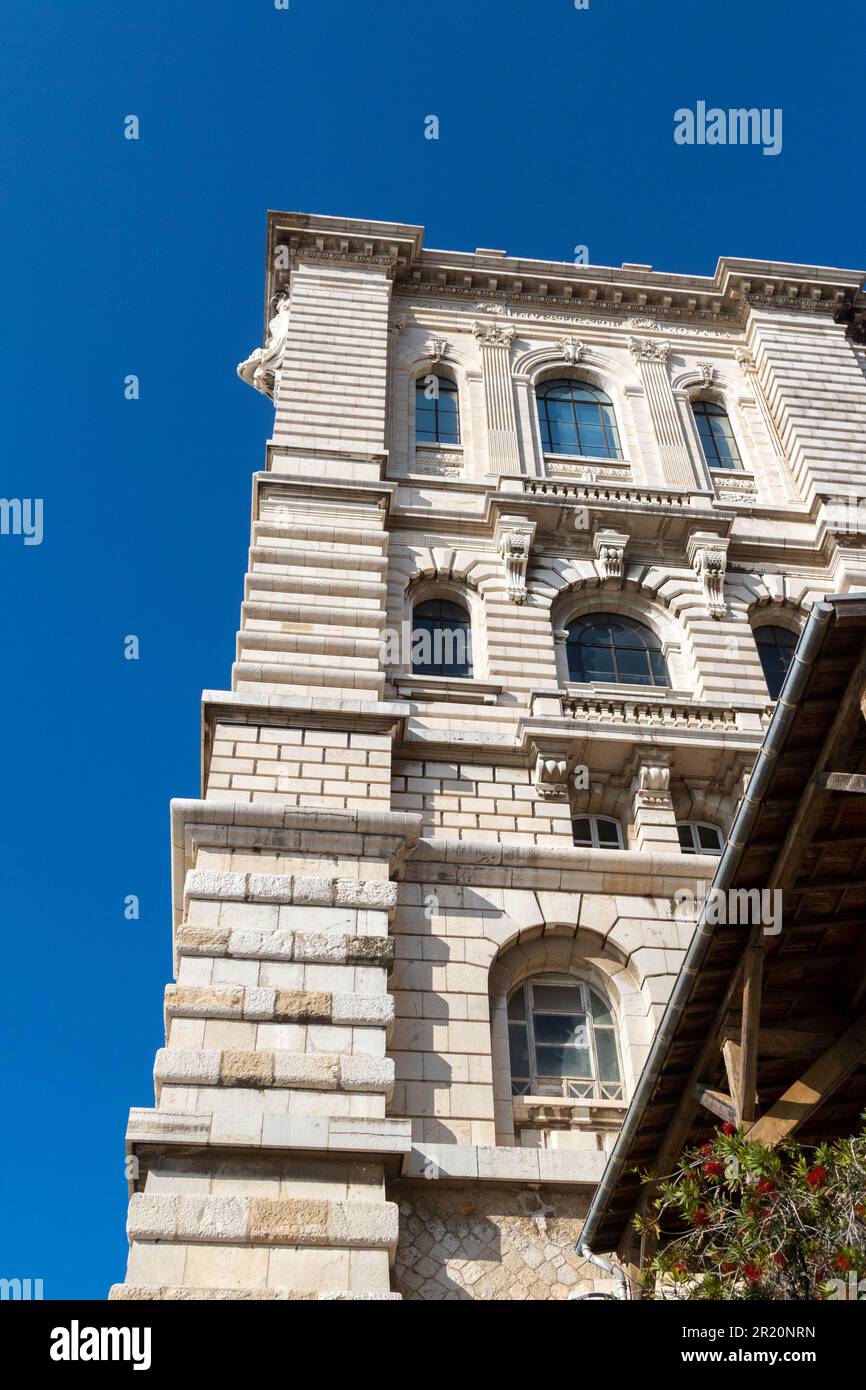 Monaco-Ville, Monaco, April 20th 2023:- A view of The Oceanographic