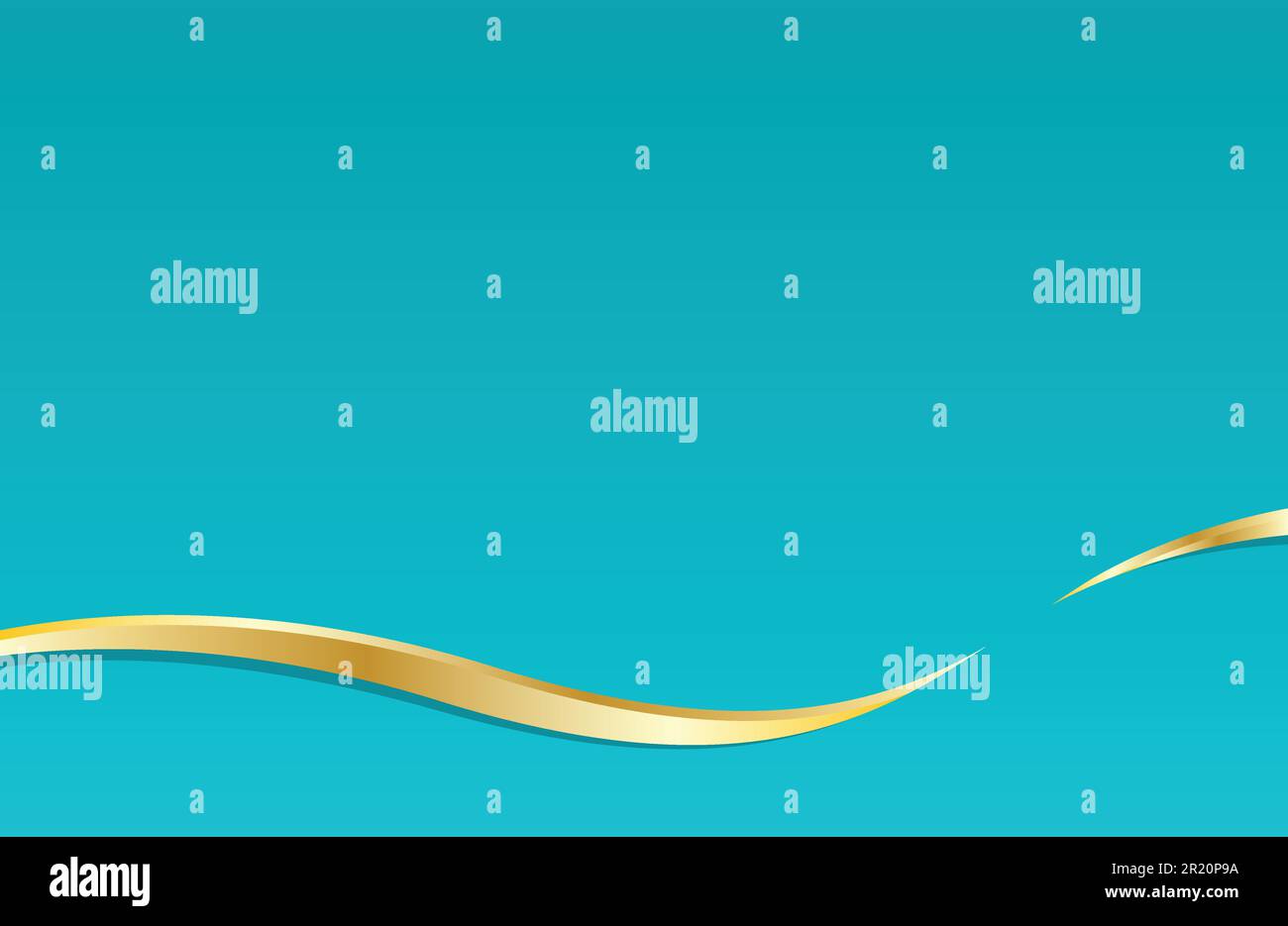 Teal and Gold Background Stock Vector Image & Art Alamy