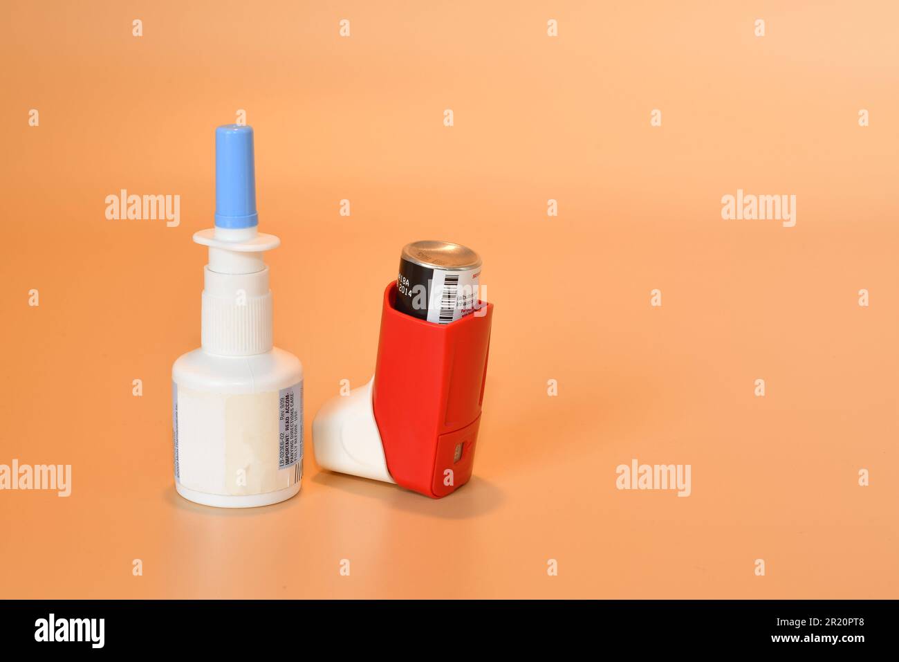 Nasonex Nasal Spray Mometasone Furoate Cut Out Stock Photo - Alamy