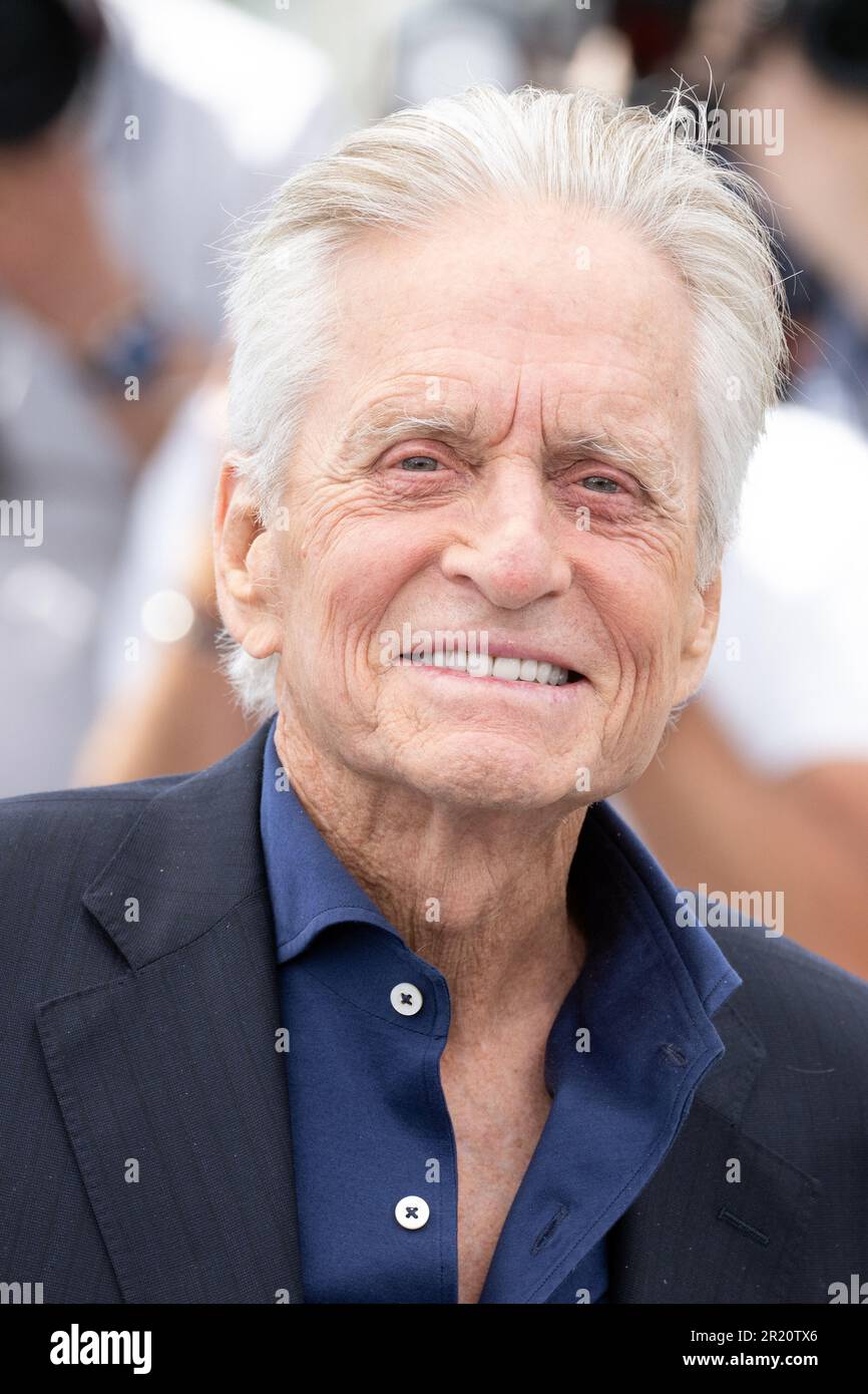 Cannes, France. 16th May, 2023. US actor Michael Douglas attends a ...