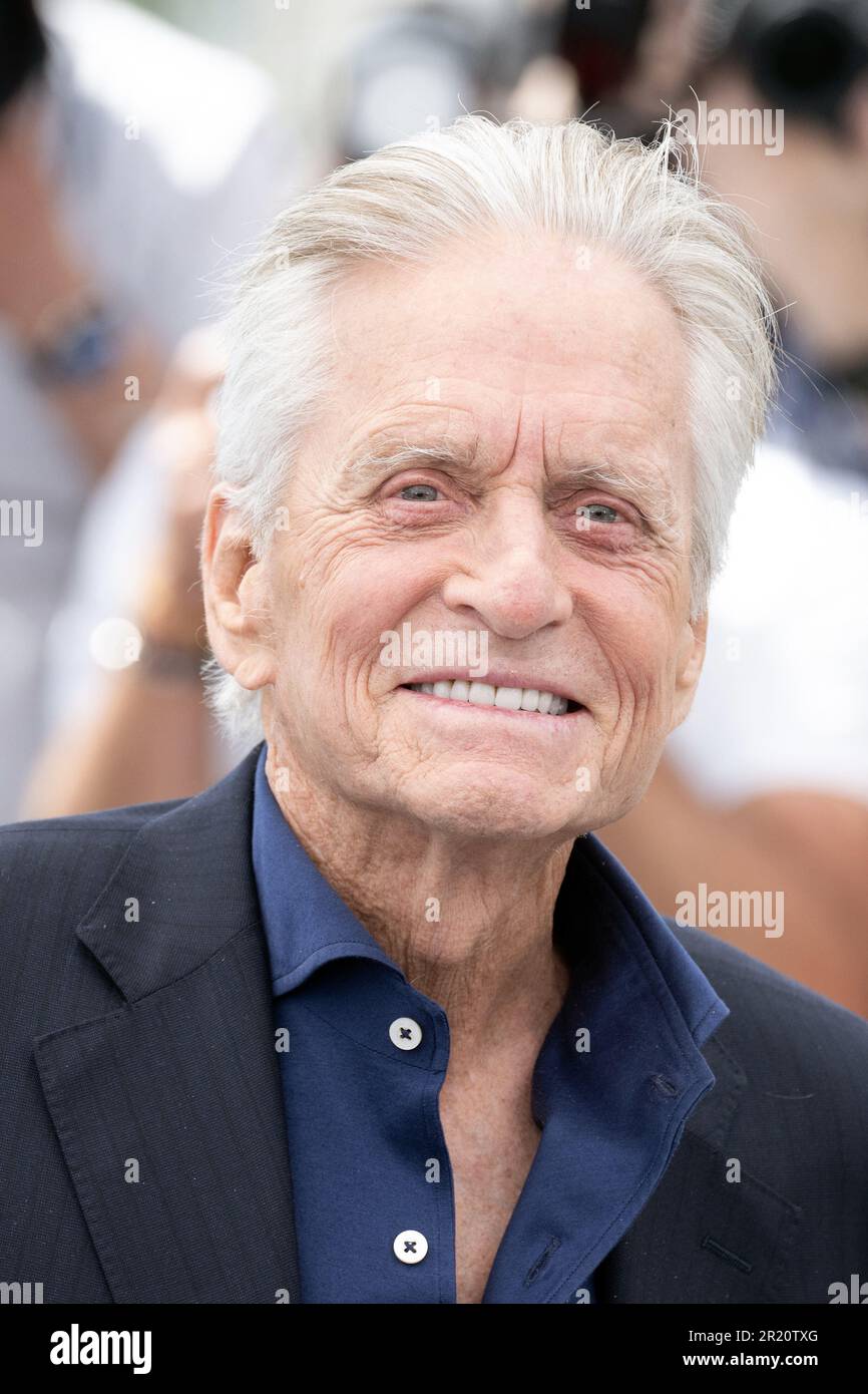 Cannes, France. 16th May, 2023. US actor Michael Douglas attends a ...