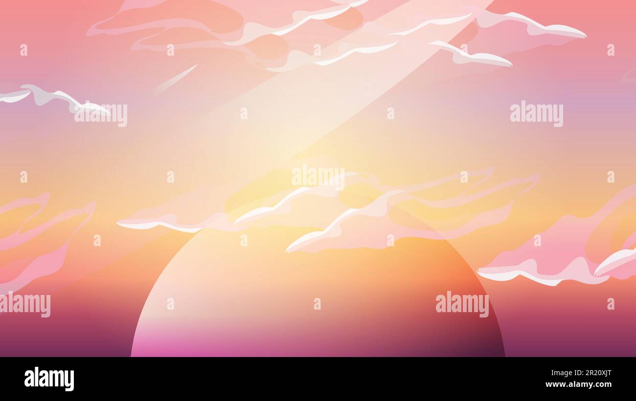 Fantasy Planet Vector Illustration Stock Vector Image & Art - Alamy