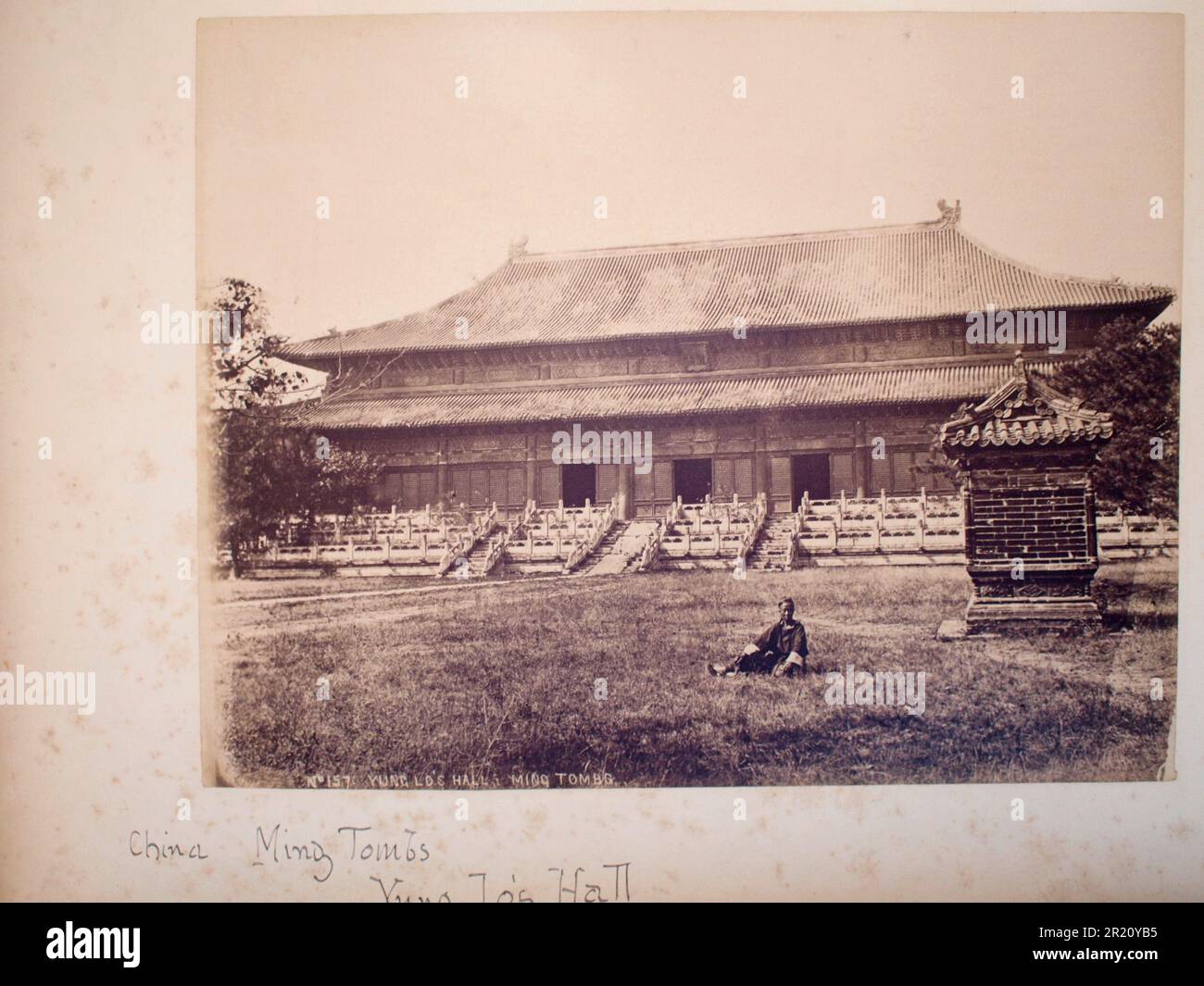 Thomas Childs Photographs of China. Childs was a photographer and engineer from England. His images are from the 1870s and 1880s, some of the earliest images from China. Stock Photo