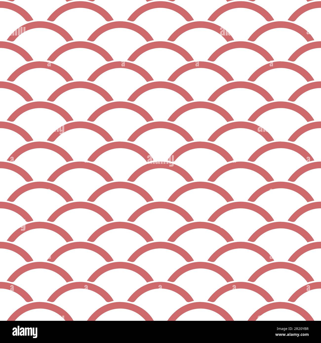 Seamless Pattern with Overlapping Circles Stock Vector Image & Art - Alamy