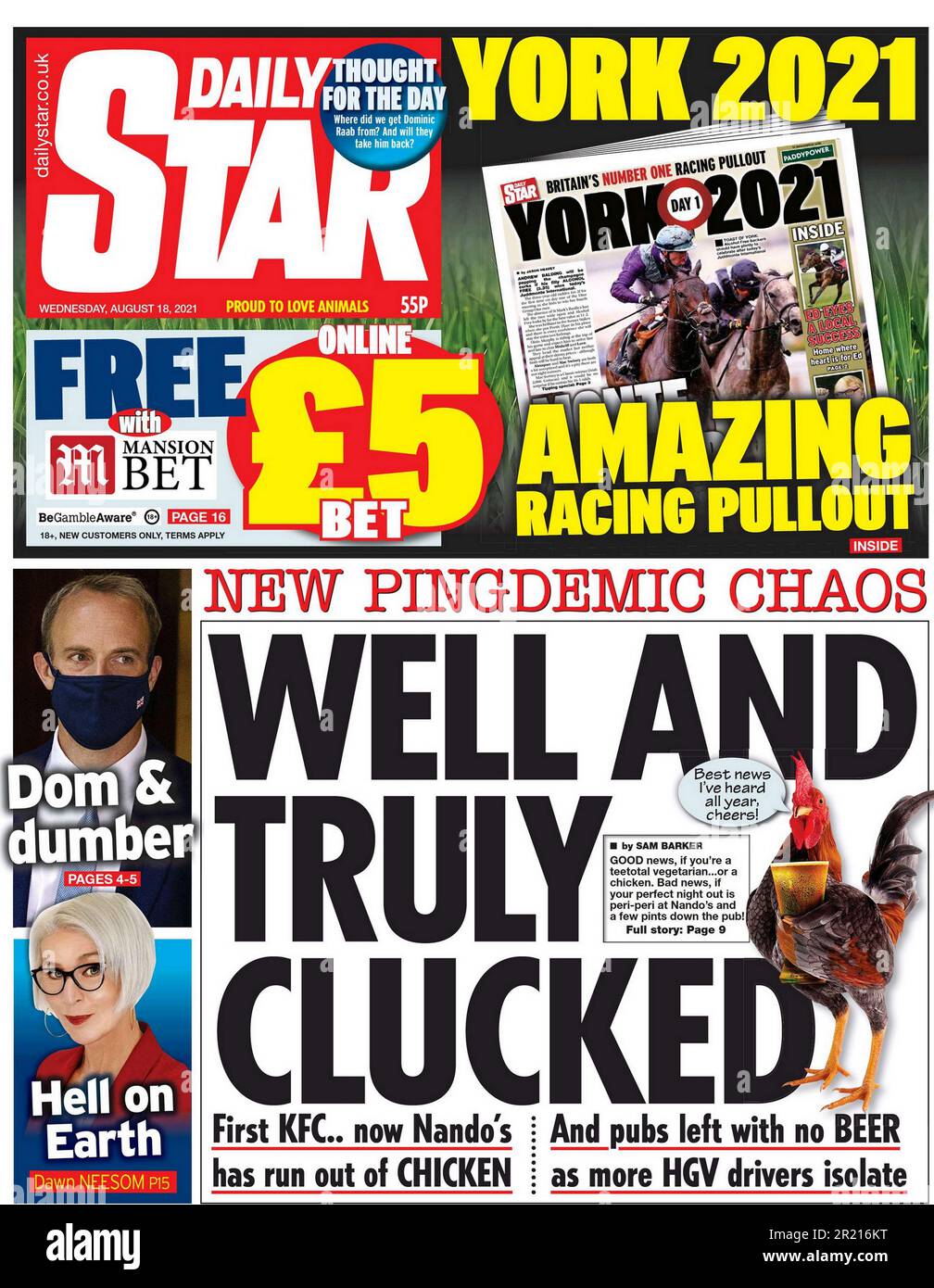 The Star Newspaper Front Page