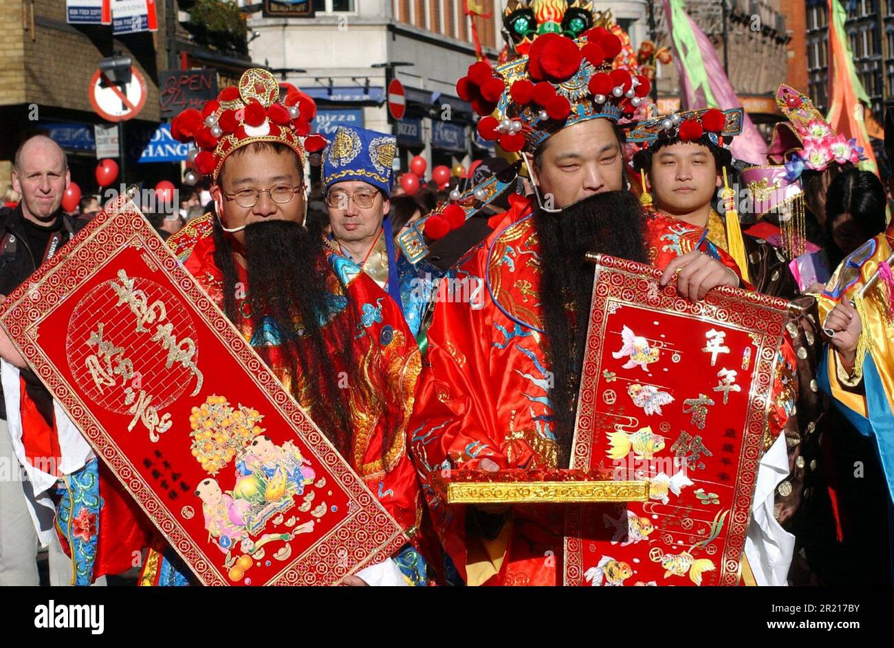 chinese new year procession route london