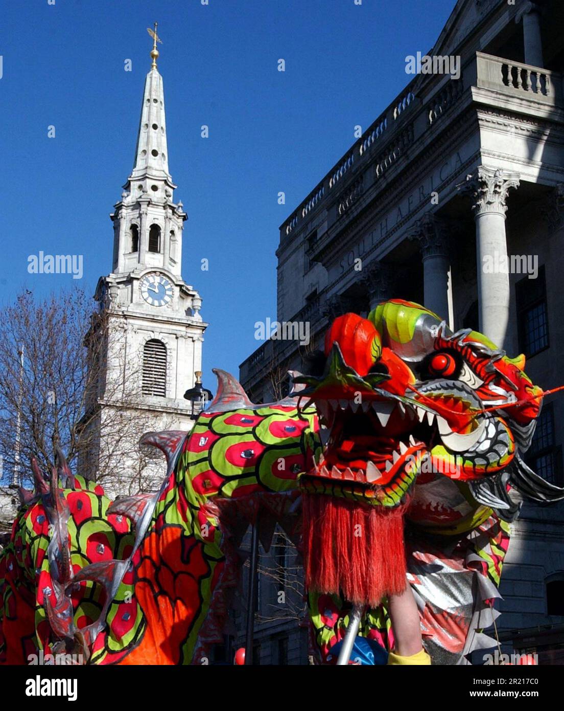 chinese new year procession route london