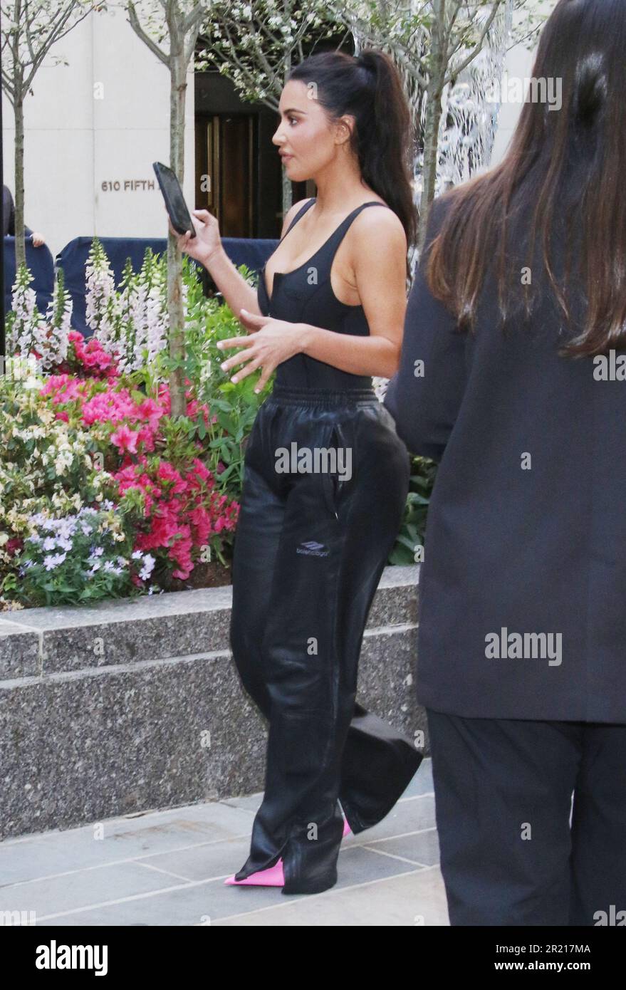 New York, NY, USA. 16th May, 2023. Kim Kardashian at SKIMS pop up shop at  Rockefeller