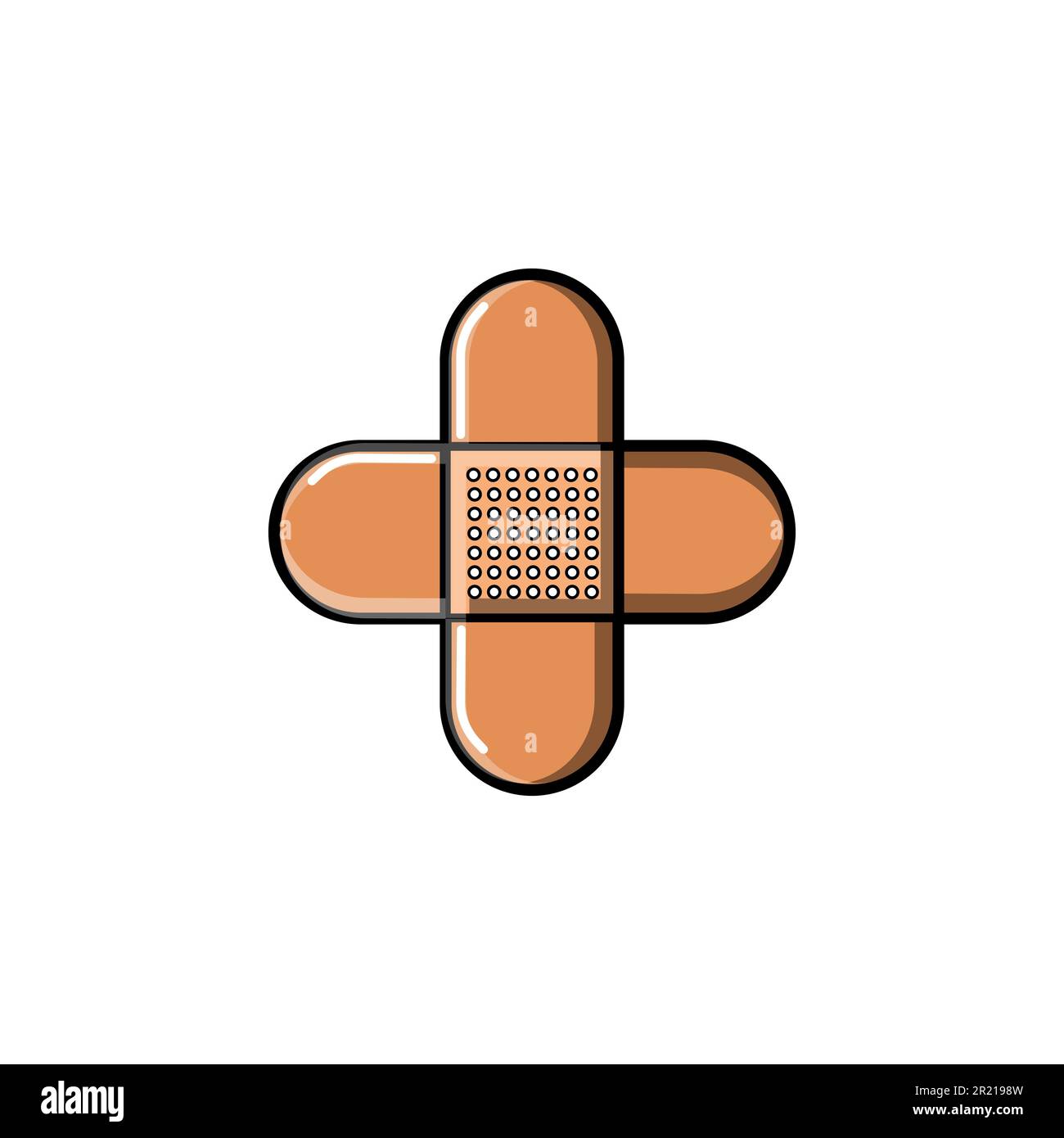 Hygienic medical band-aid for sealing and disinfecting wounds and cuts ...