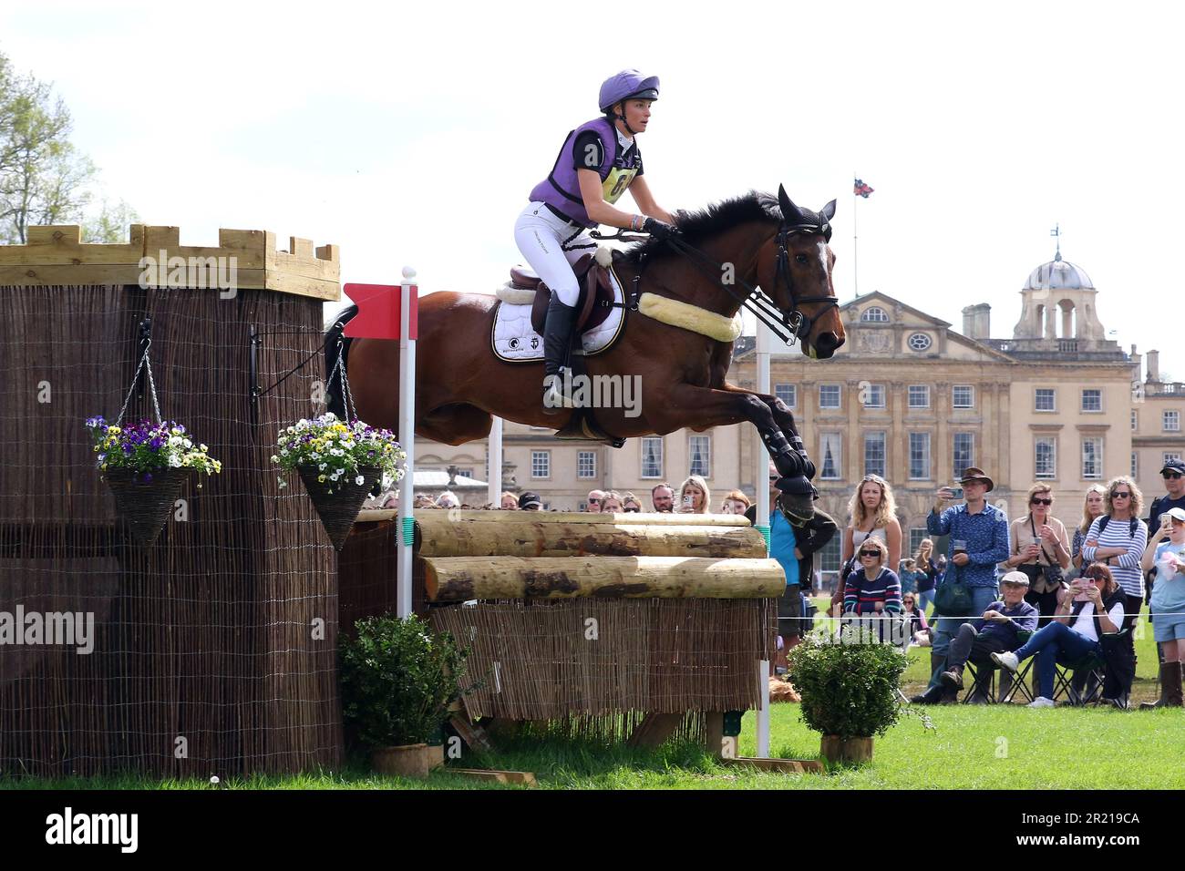Emily King from Great Britain riding Valmy Biats in the Cross Country