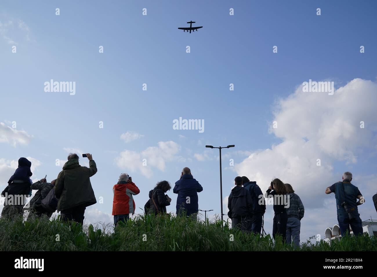 The UK's Only Airworthy Lancaster Bomber, PA474, Takes Part In The ...