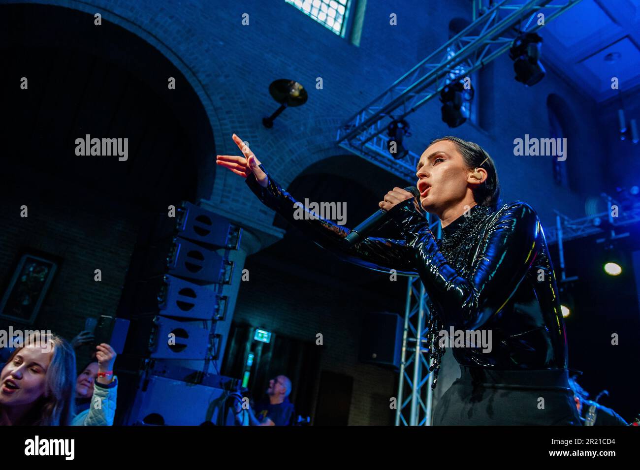 Breda, Netherlands. 15th May, 2023. Kateryna Pavlenko, Singer of the