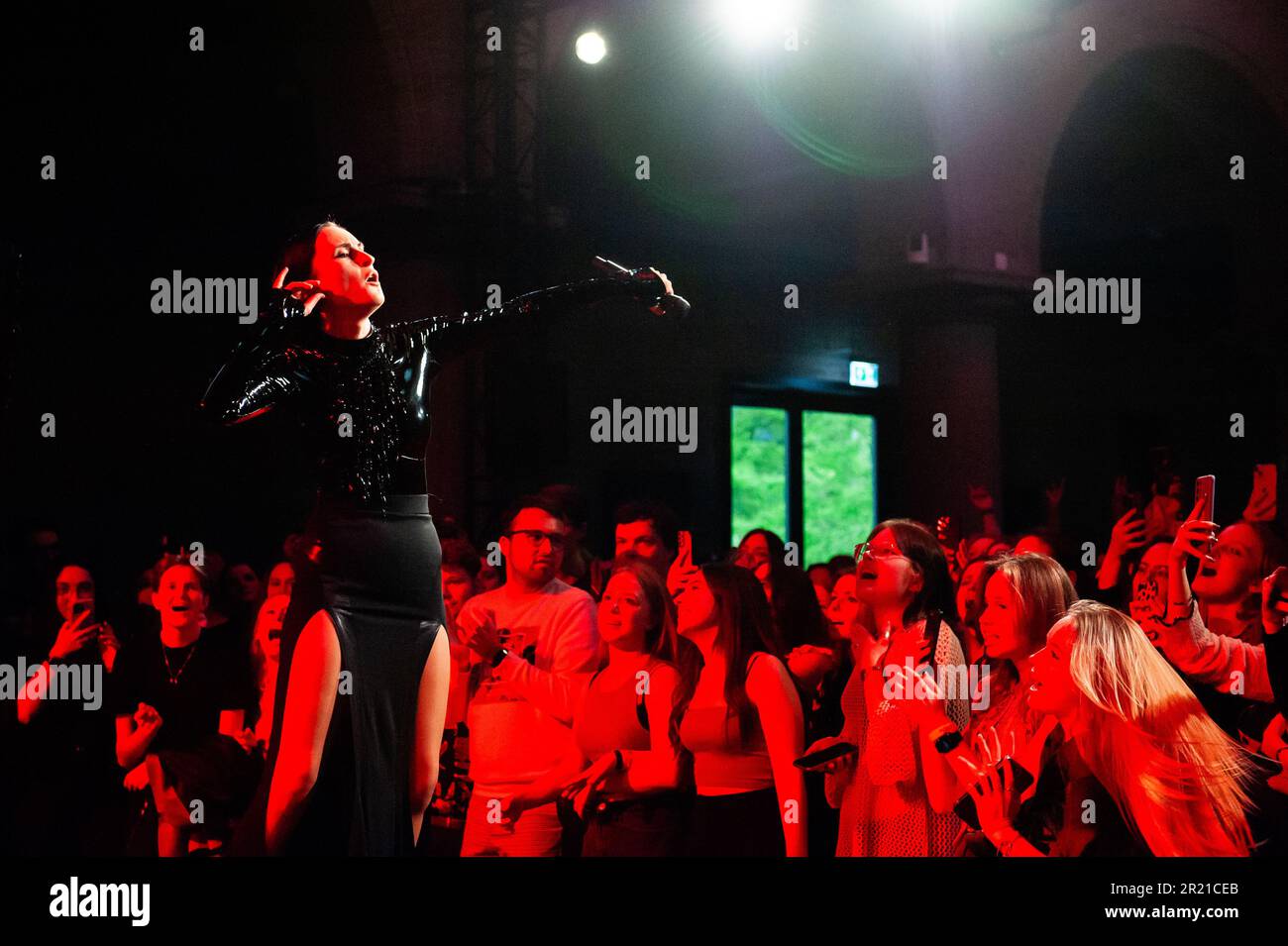 Breda, Netherlands. 15th May, 2023. Kateryna Pavlenko, Singer of the